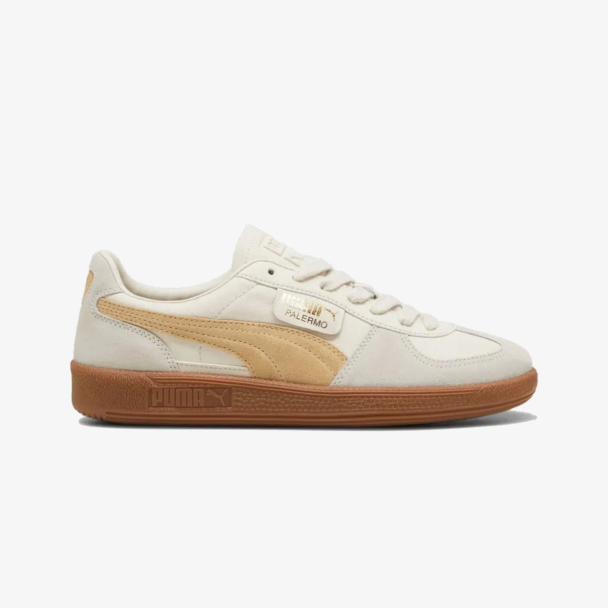 PUMA PALERMO LTH { ALPINE SNOW-DESERT /DUST GUM