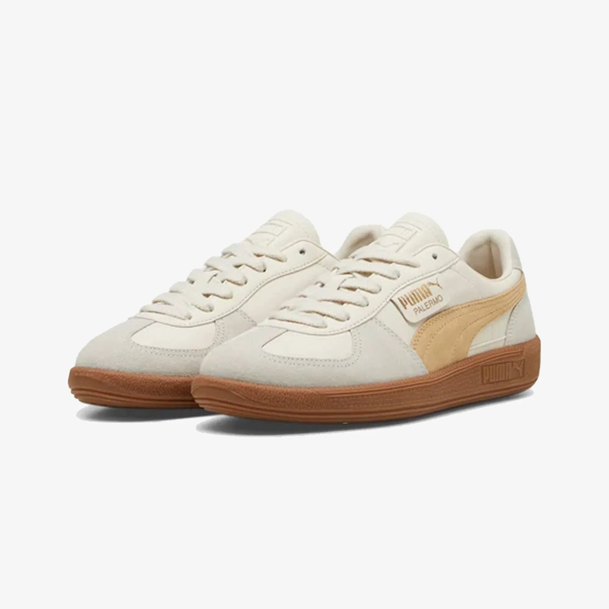 PUMA PALERMO LTH { ALPINE SNOW-DESERT /DUST GUM