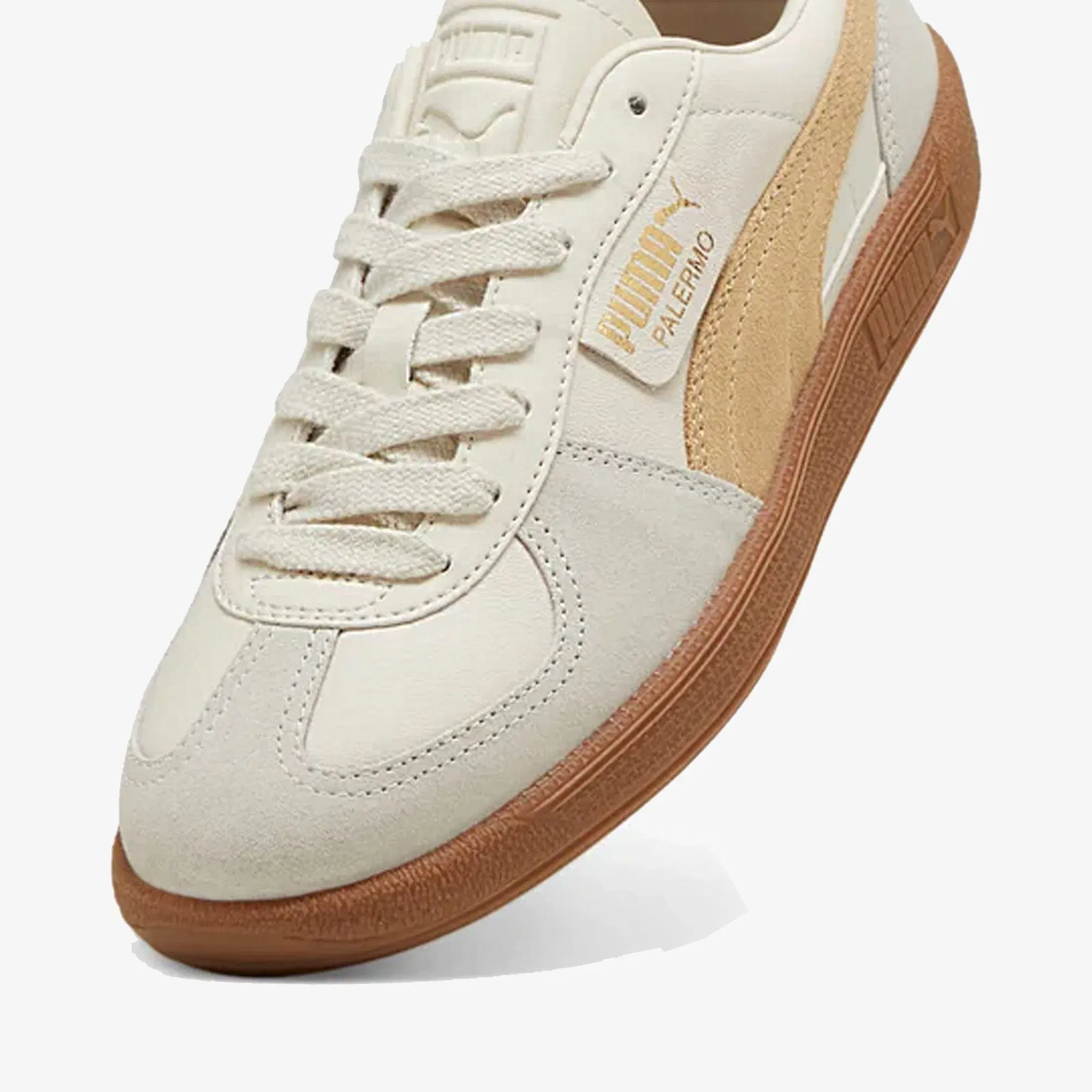 PUMA PALERMO LTH { ALPINE SNOW-DESERT /DUST GUM