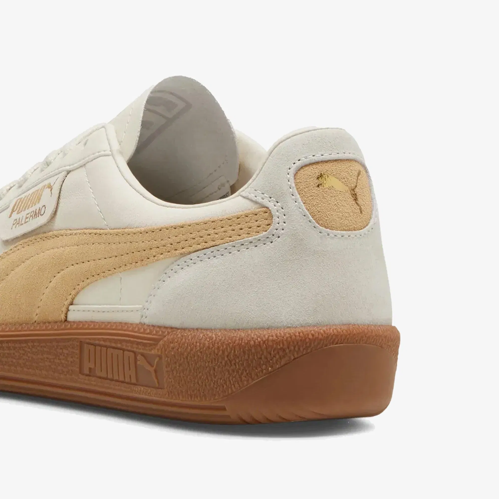 PUMA PALERMO LTH { ALPINE SNOW-DESERT /DUST GUM