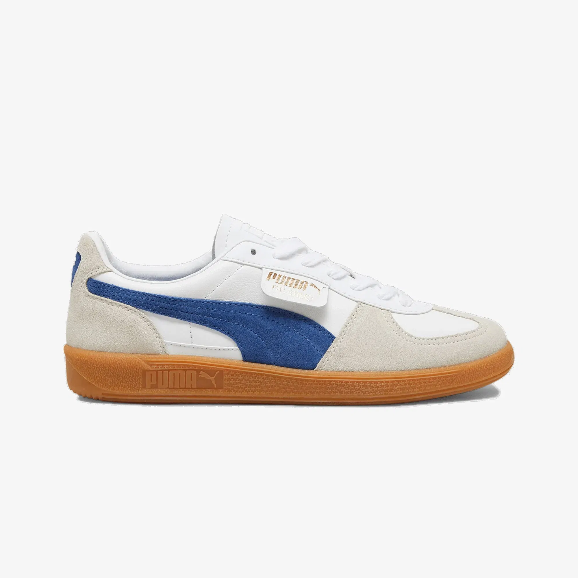 PUMA PALERMO LTH { PUMA WHITE/VAPOR GRAY/CLYDE ROYAL