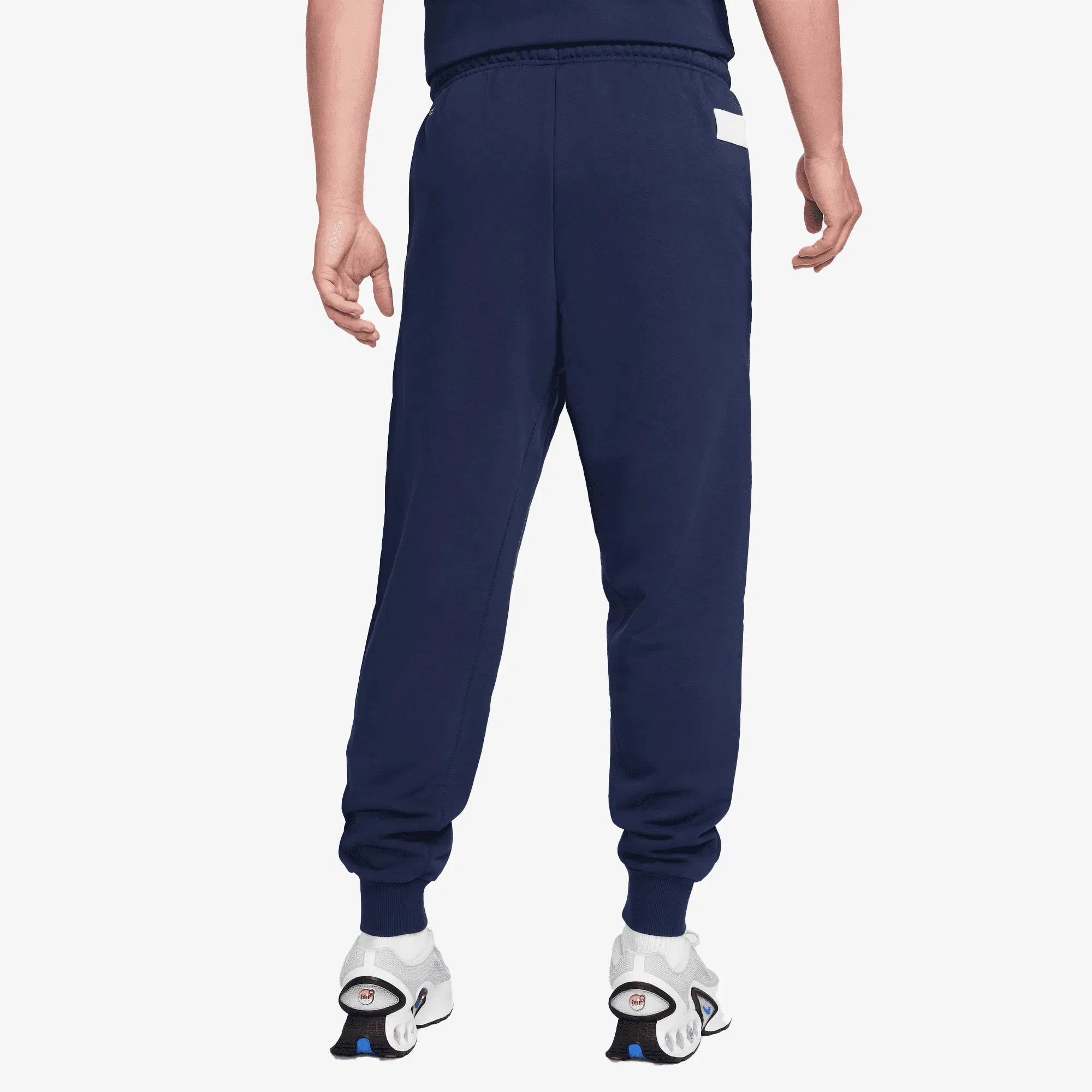NIKE PARIS SAINT-GERMAIN STANDARD ISSUE DRI-FIT SOCCER TAPERED PANT { MIDNIGHT NAVY/UNIVERSITY RED