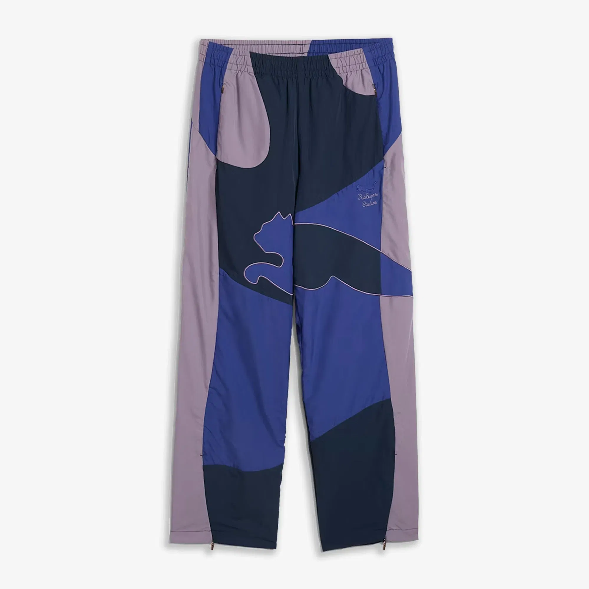 PUMA x KIDSUPER CELLERATOR RELAXED FIT PANTS { LAPIS LAZULI