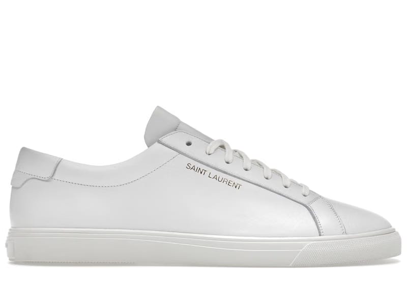 Saint Laurent Andy Low Optic White