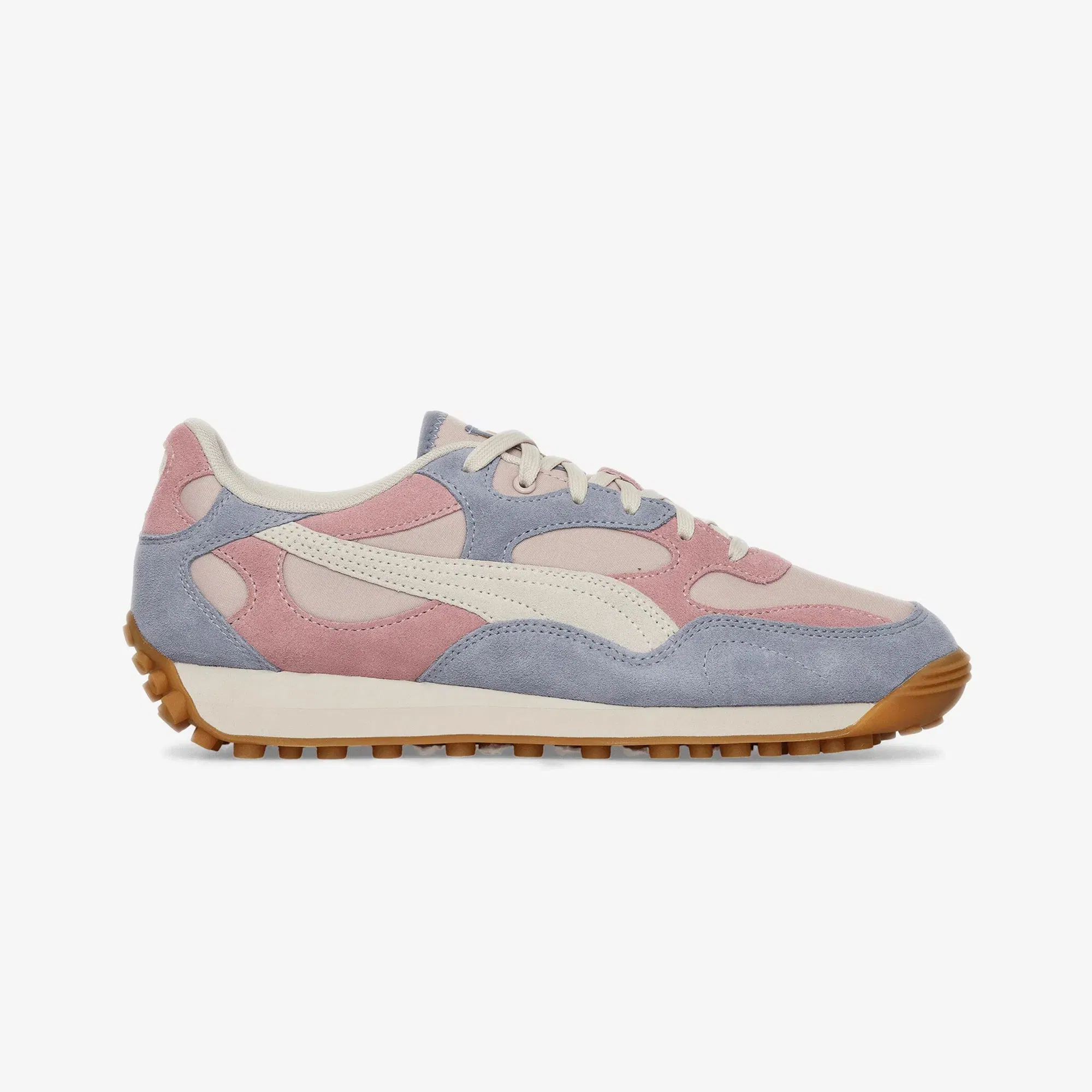 PUMA x KIDSUPER EASY RIDER { MAUVE MIST-ALPINE SNOW