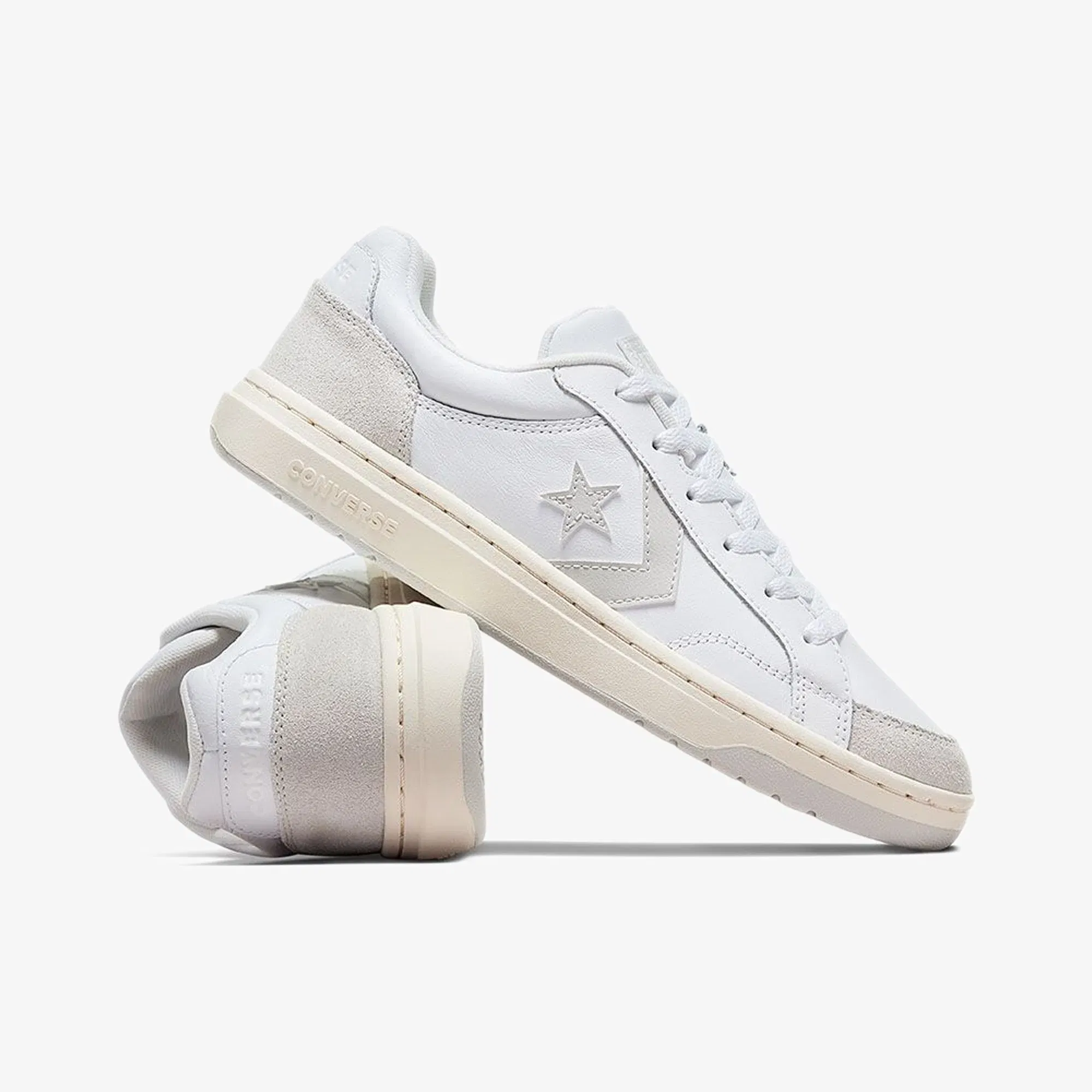 CONVERSE PRO BLAZE CLASSIC { WHITE/GREY