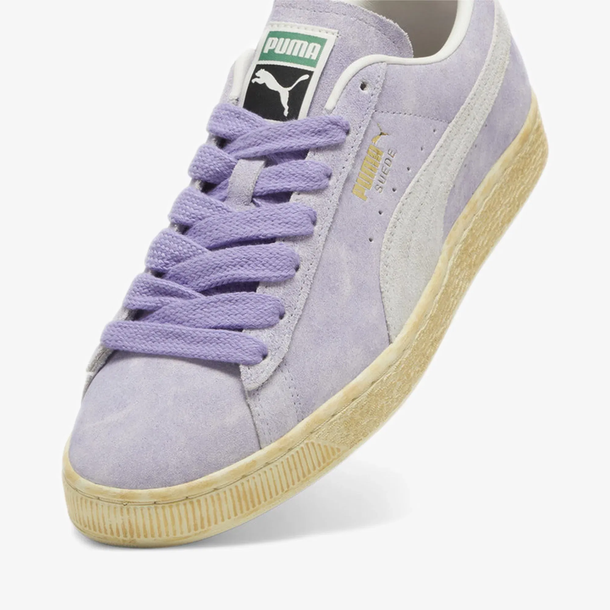 PUMA SUEDE FADED { VIOLA