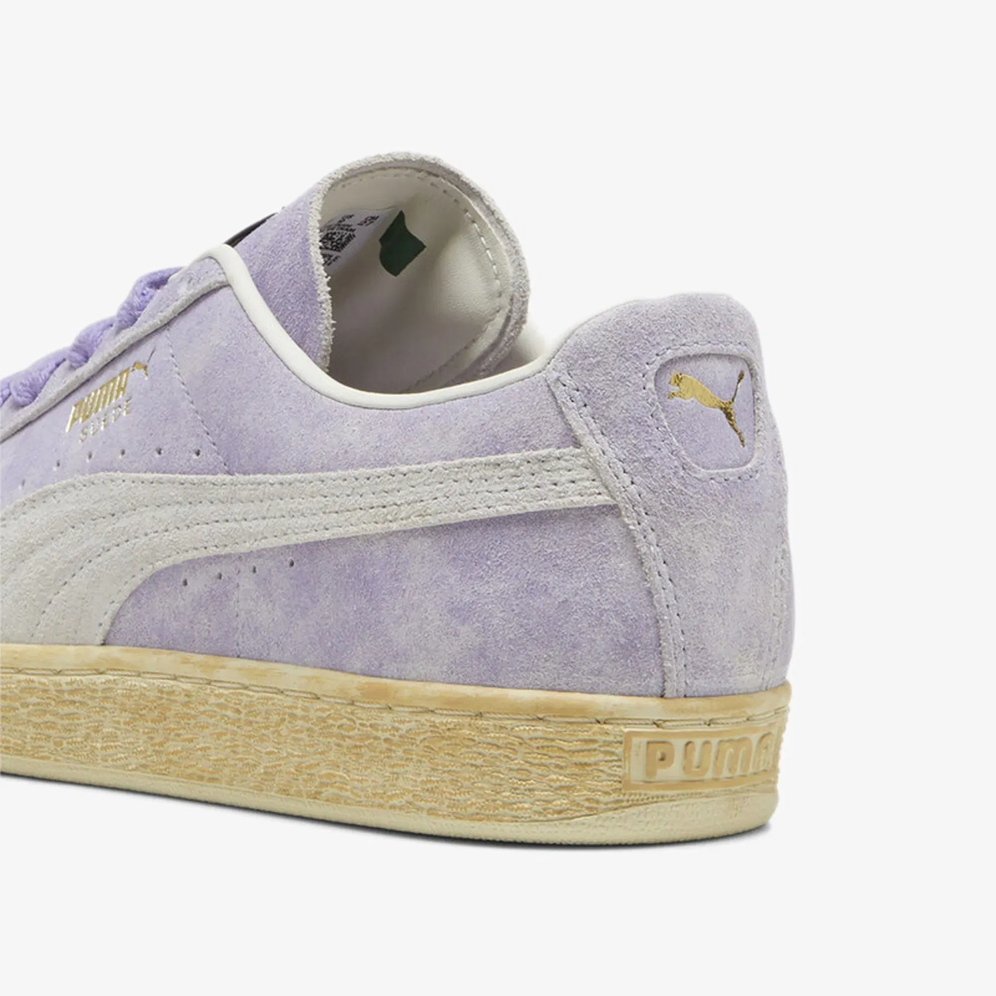 PUMA SUEDE FADED { VIOLA