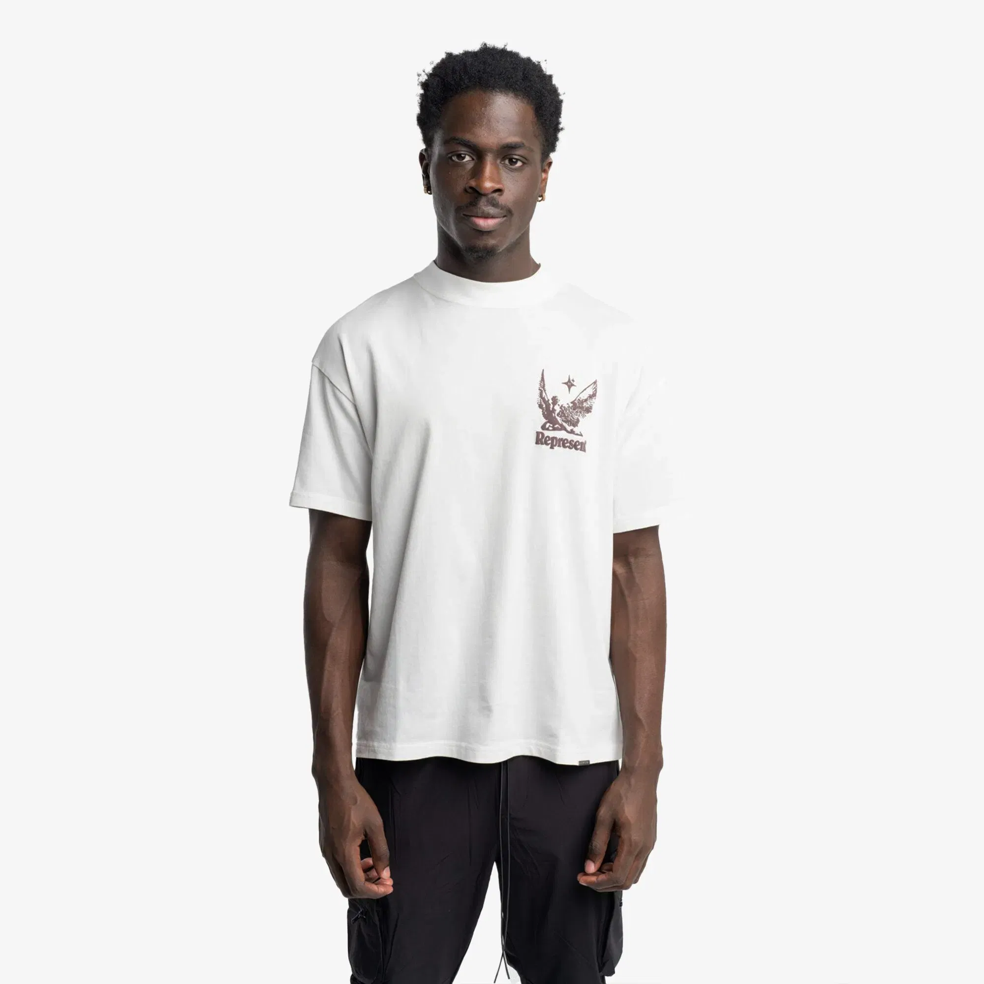 REPRESENT SPIRITS OF SUMMER T-SHIRT { FLAT WHITE