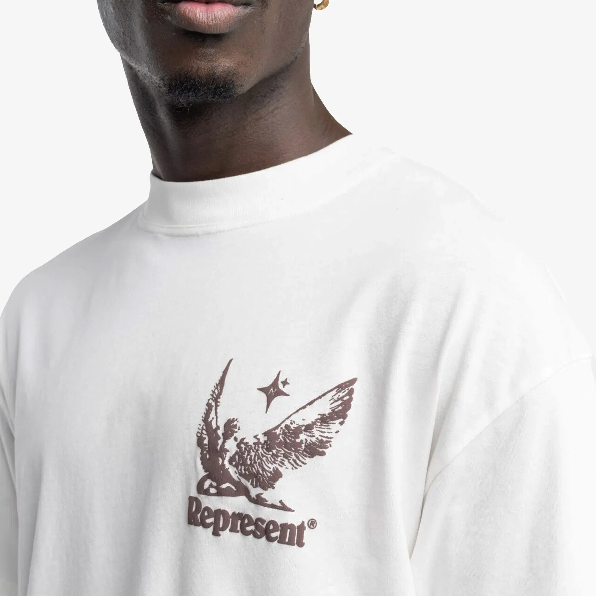 REPRESENT SPIRITS OF SUMMER T-SHIRT { FLAT WHITE