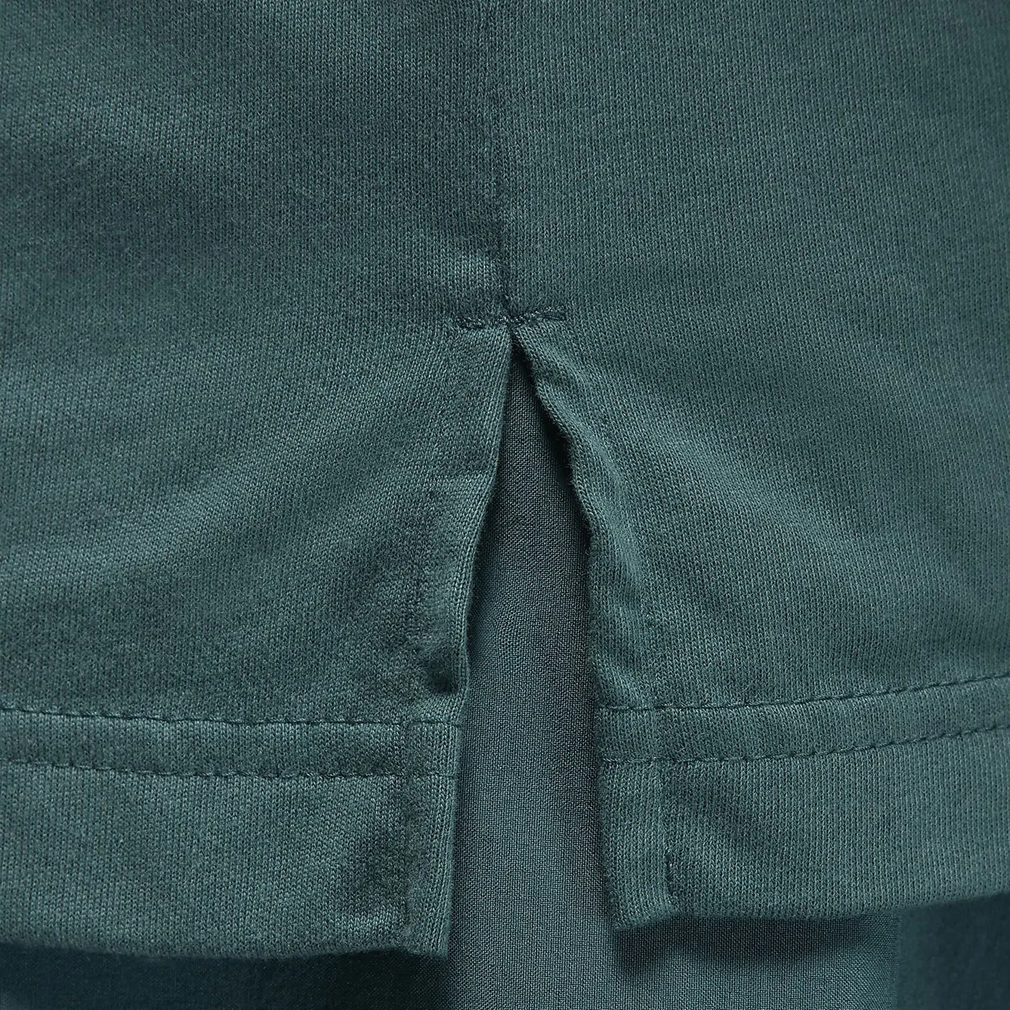 JORDAN SPORT DRI-FIT SHORT-SLEEVE TOP { OXIDIZED GREEN/WHITE