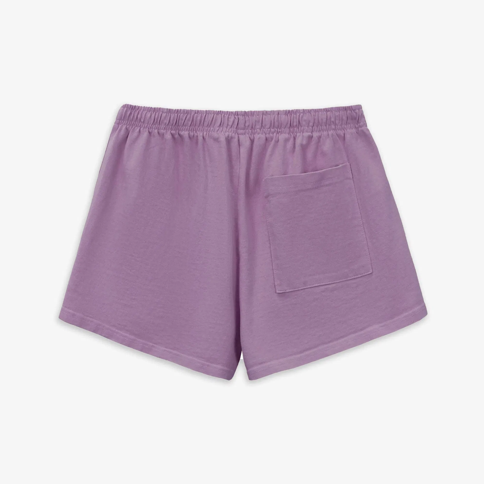 SPORTY & RICH HEALTH INITIATIVE DISCO SHORT { SOFT LAVENDER/WHITE