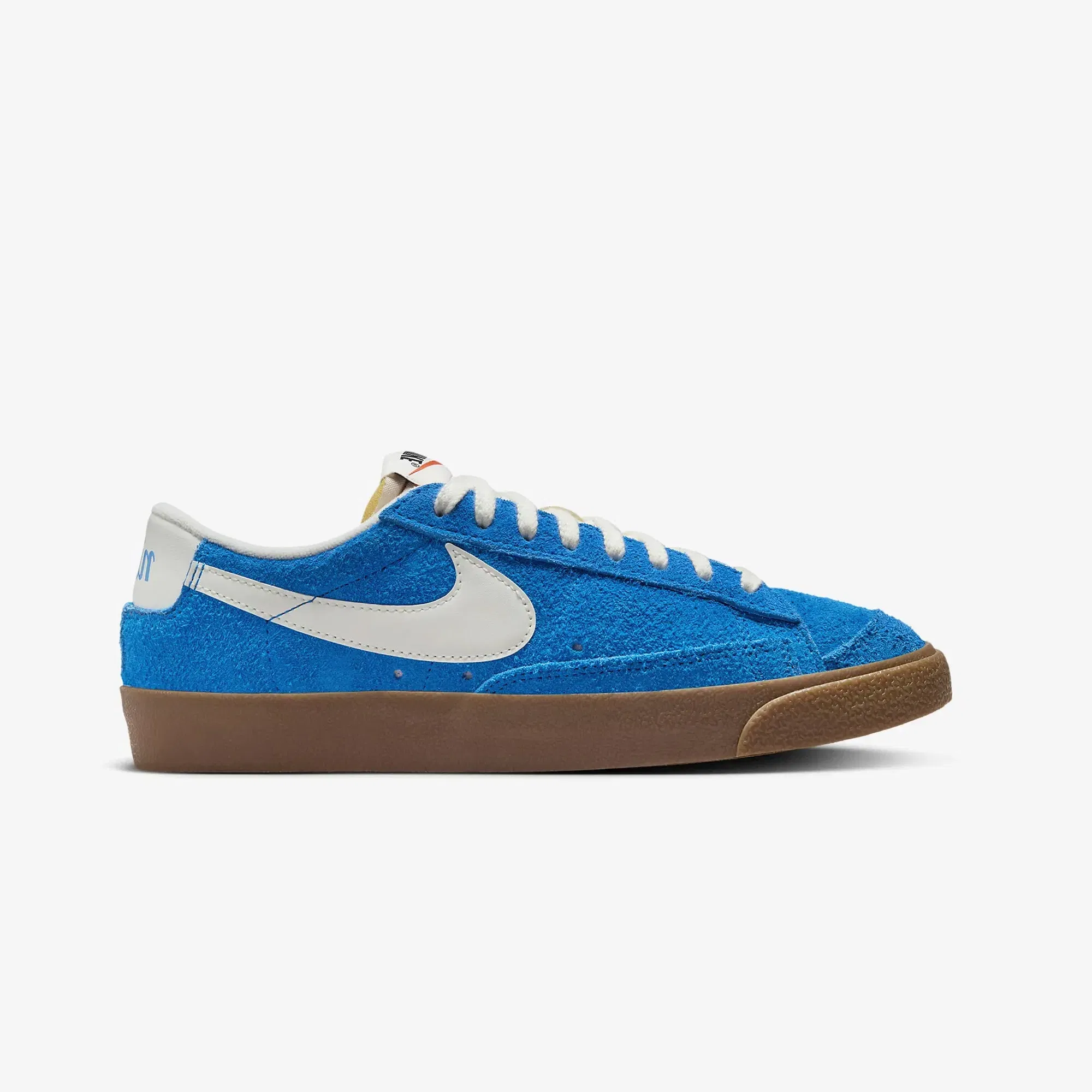 Nike BLAZER LOW '77 VINTAGE { PHOTO BLUE/SAIL-GUM MED BROWN-BLACK