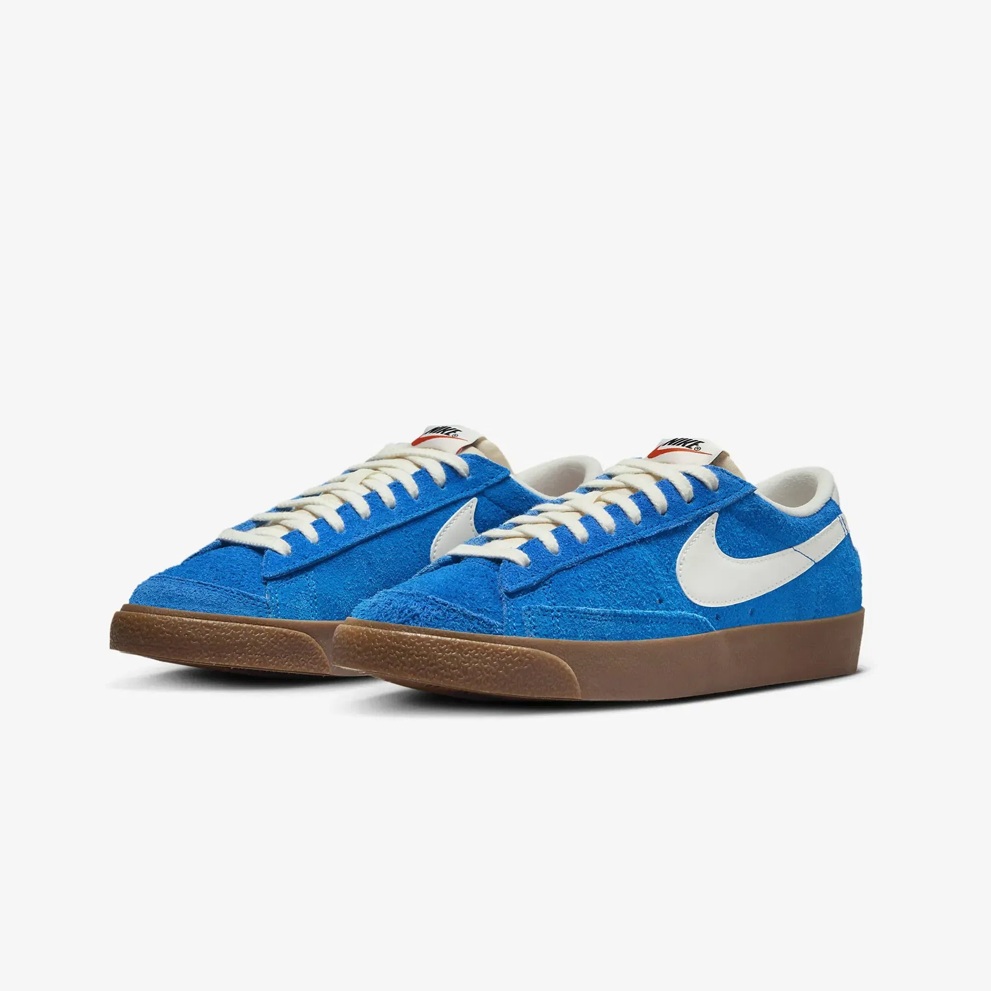 Nike BLAZER LOW '77 VINTAGE { PHOTO BLUE/SAIL-GUM MED BROWN-BLACK