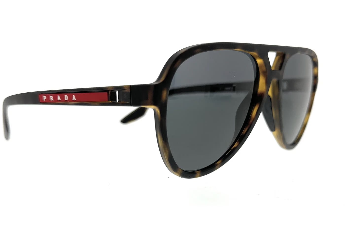 Prada Aviator Sunglasses Matte Havana (0PS 06WS 58106F)