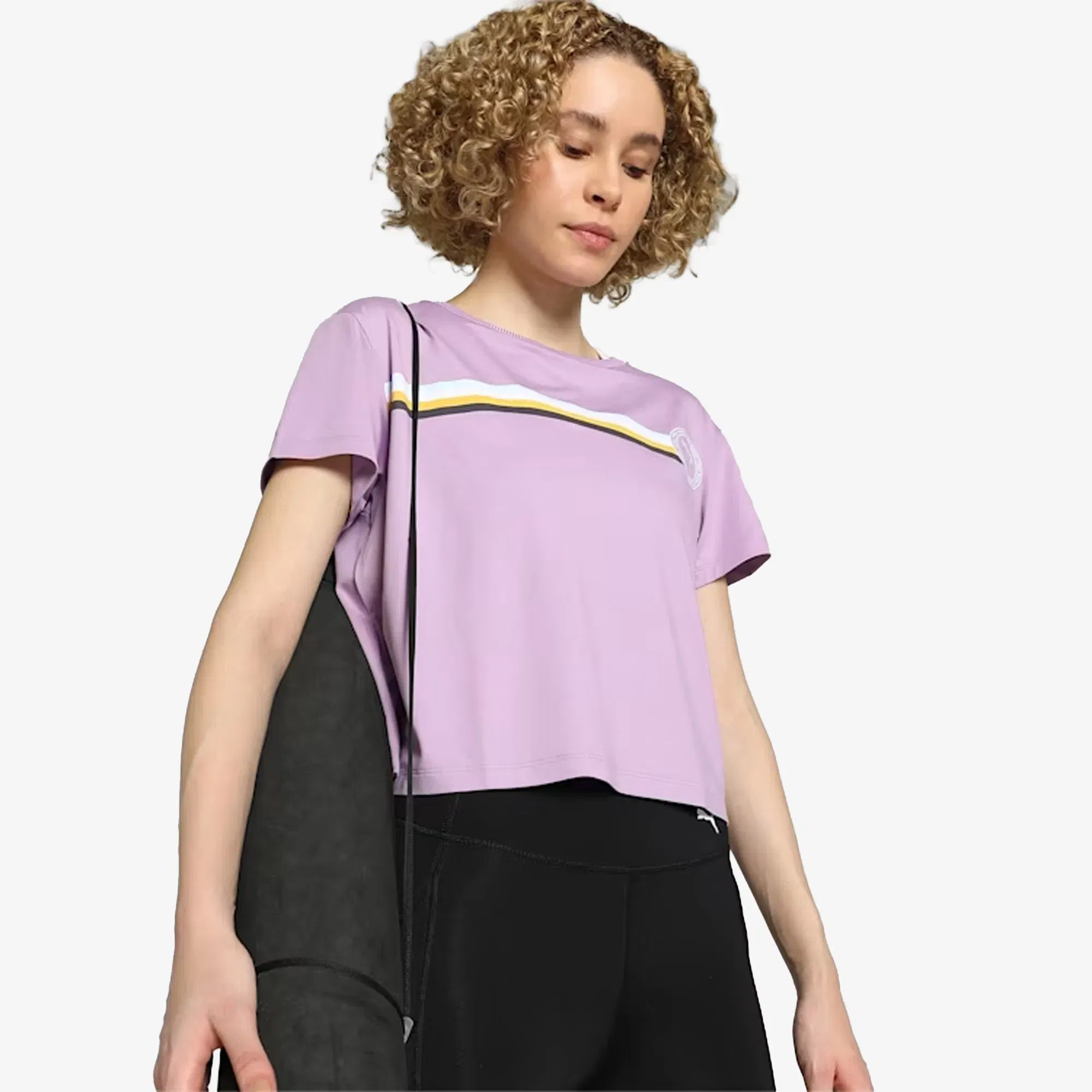 Puma X LEMLEM TRAINING T-SHIRT { VIVID VIOLET
