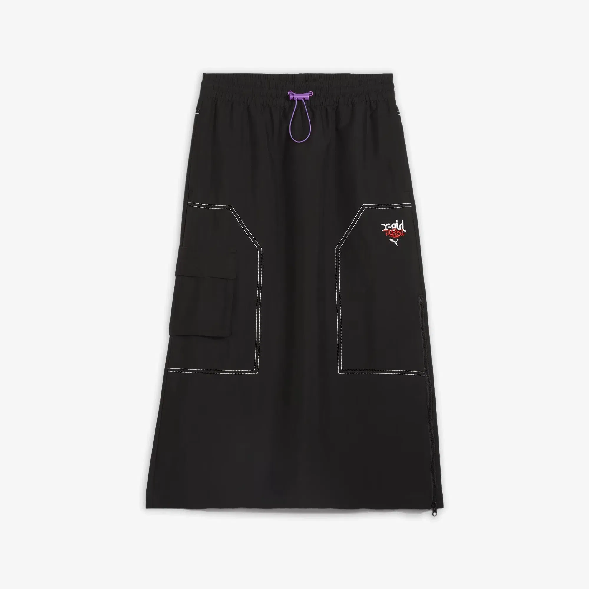 Puma X-GIRL MIDI SKIRT { BLACK