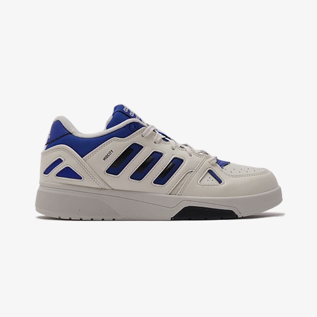 Adidas MIDCITY LOW { CWHITE/SELUBL/CBLACK
