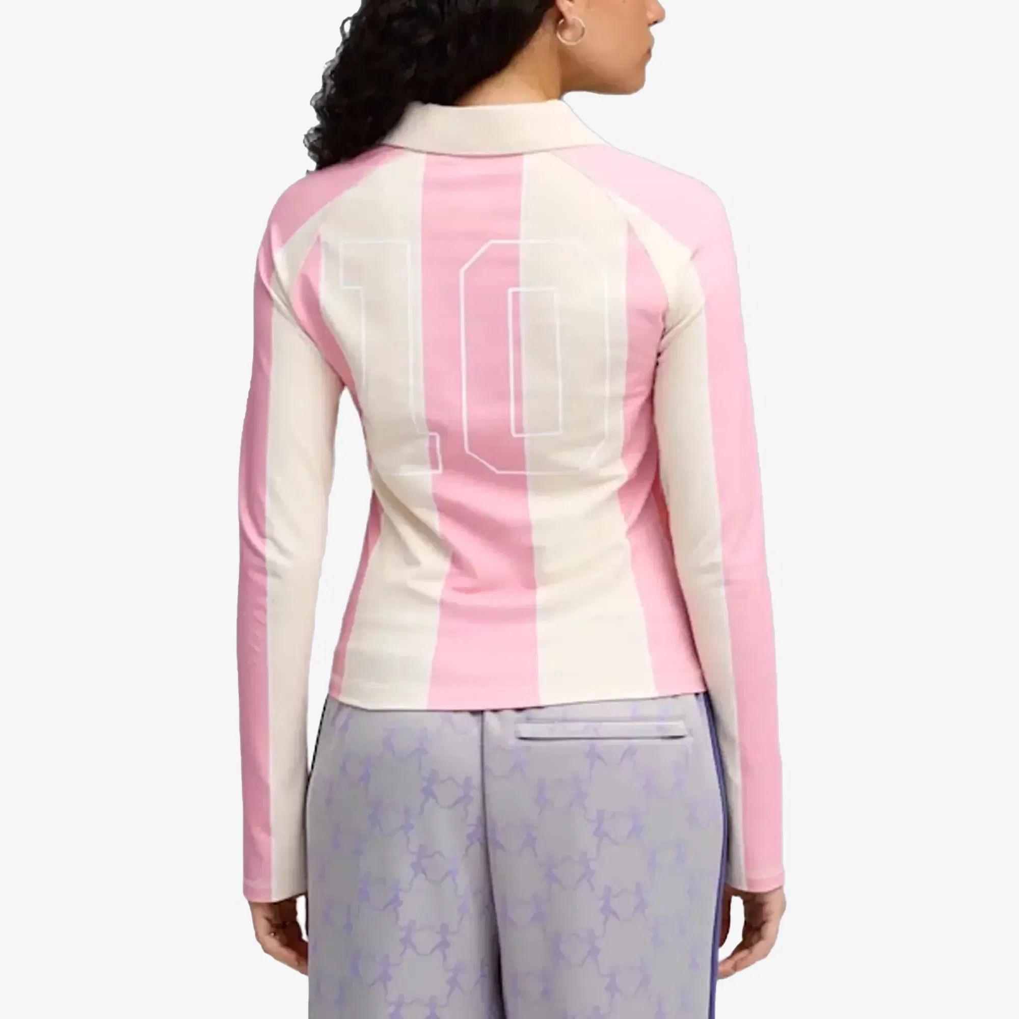 PUMA x KIDSUPER LONG SLEEVE JERSEY { POISED PINK-AOP