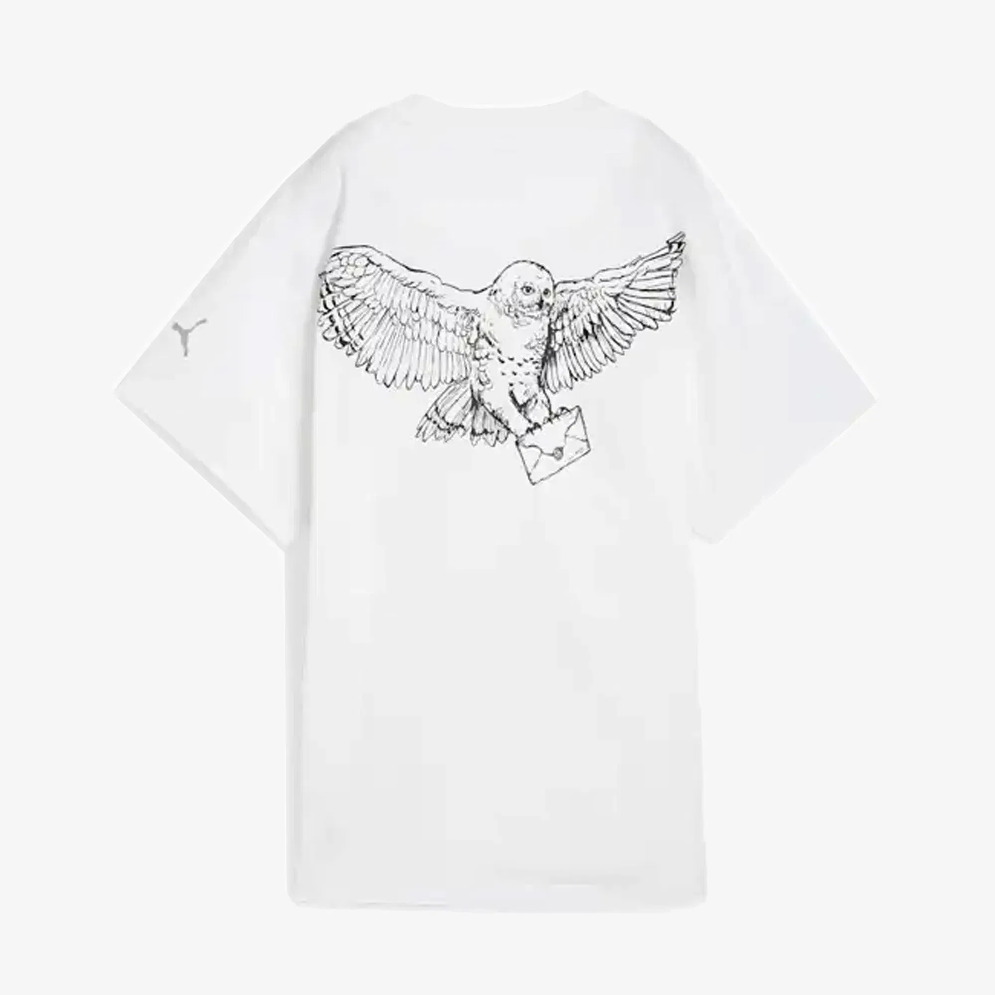 PUMA HOOPS x HARRY POTTER OVERSIZED BASKETBALL T-Shirt { WHITE