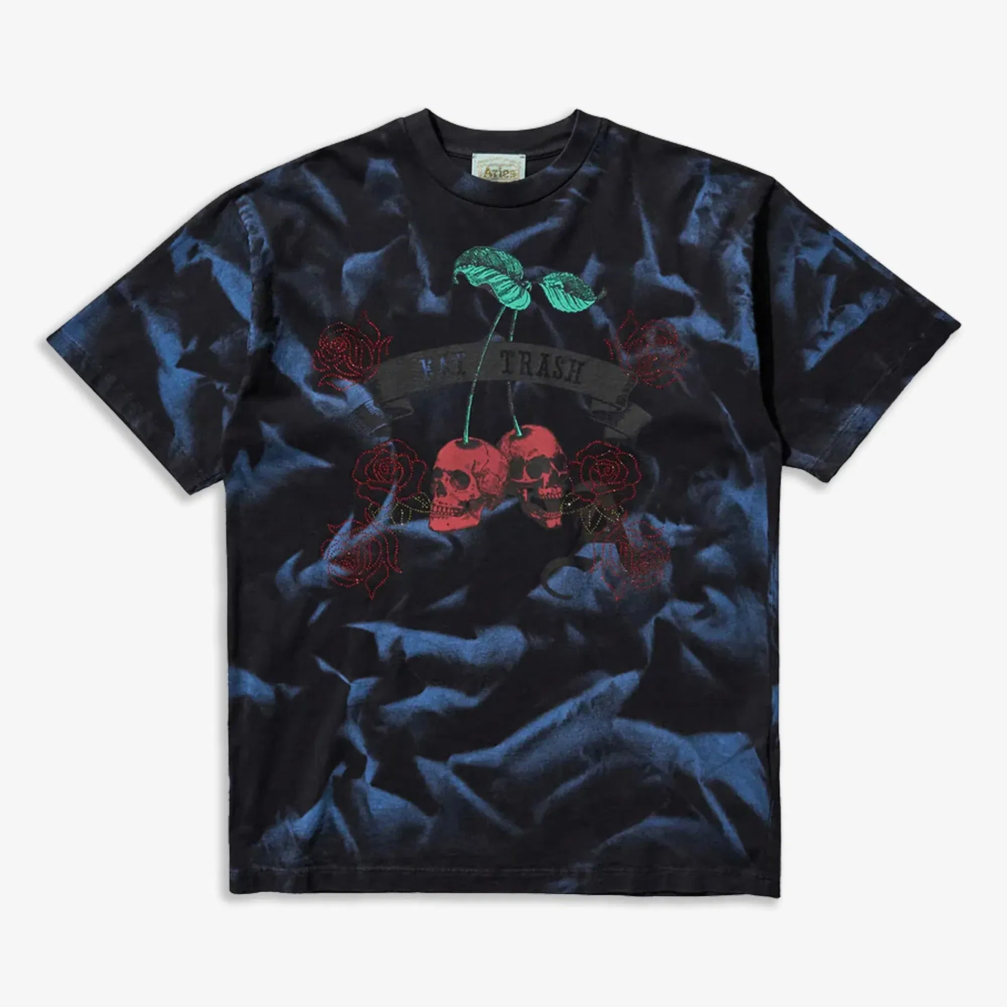 Aries SPRAYED TRASH CHERRIES SS T-Shirt { MULTI