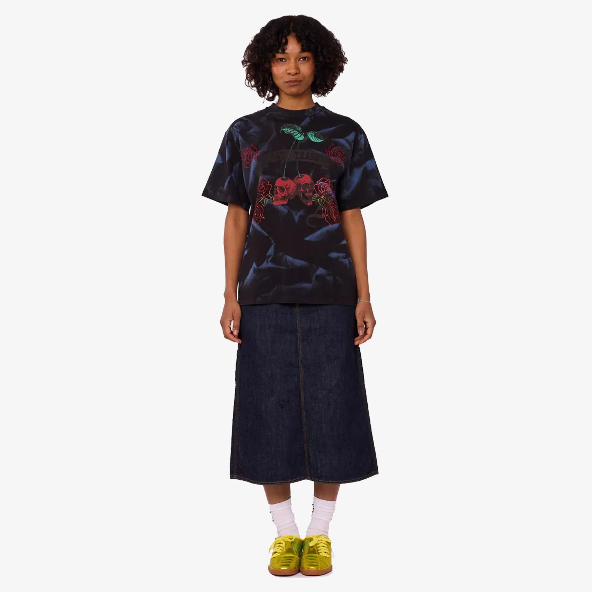 Aries SPRAYED TRASH CHERRIES SS T-Shirt { MULTI