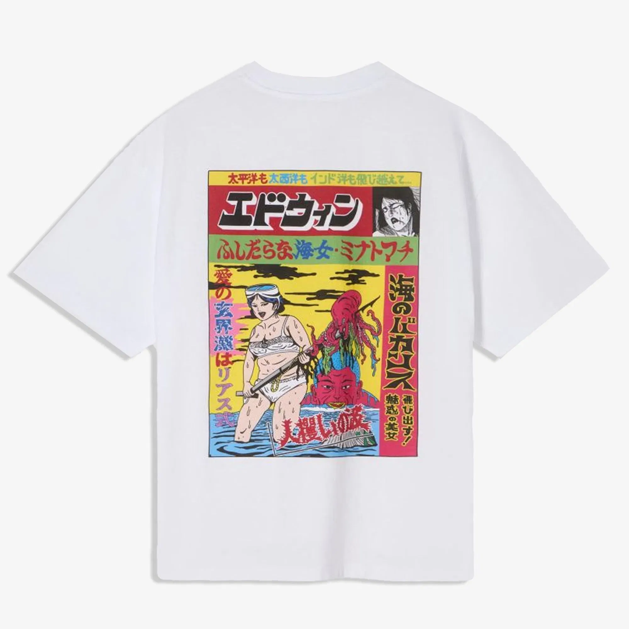 EDWIN KOUICHI MATSUDA T-SHIRT { WHITE