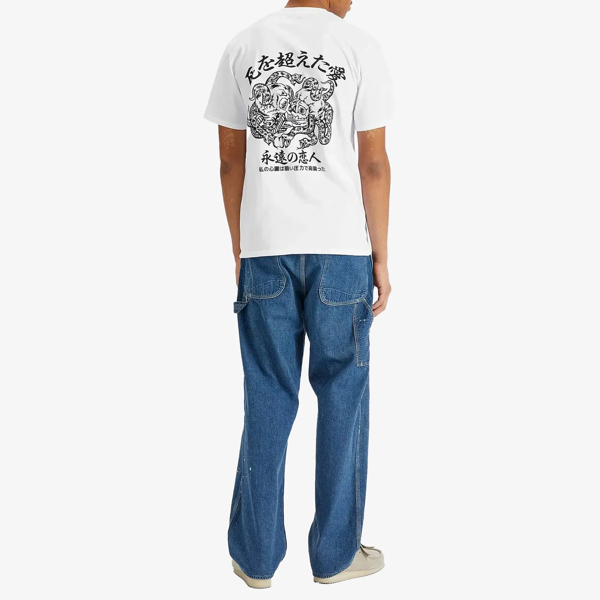 EDWIN FOREVER LOVER T-SHIRT { WHITE