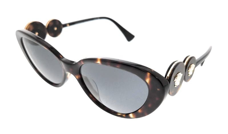 Versace Oval Sunglasses Havana/Brown (0VE4433U 108/87)