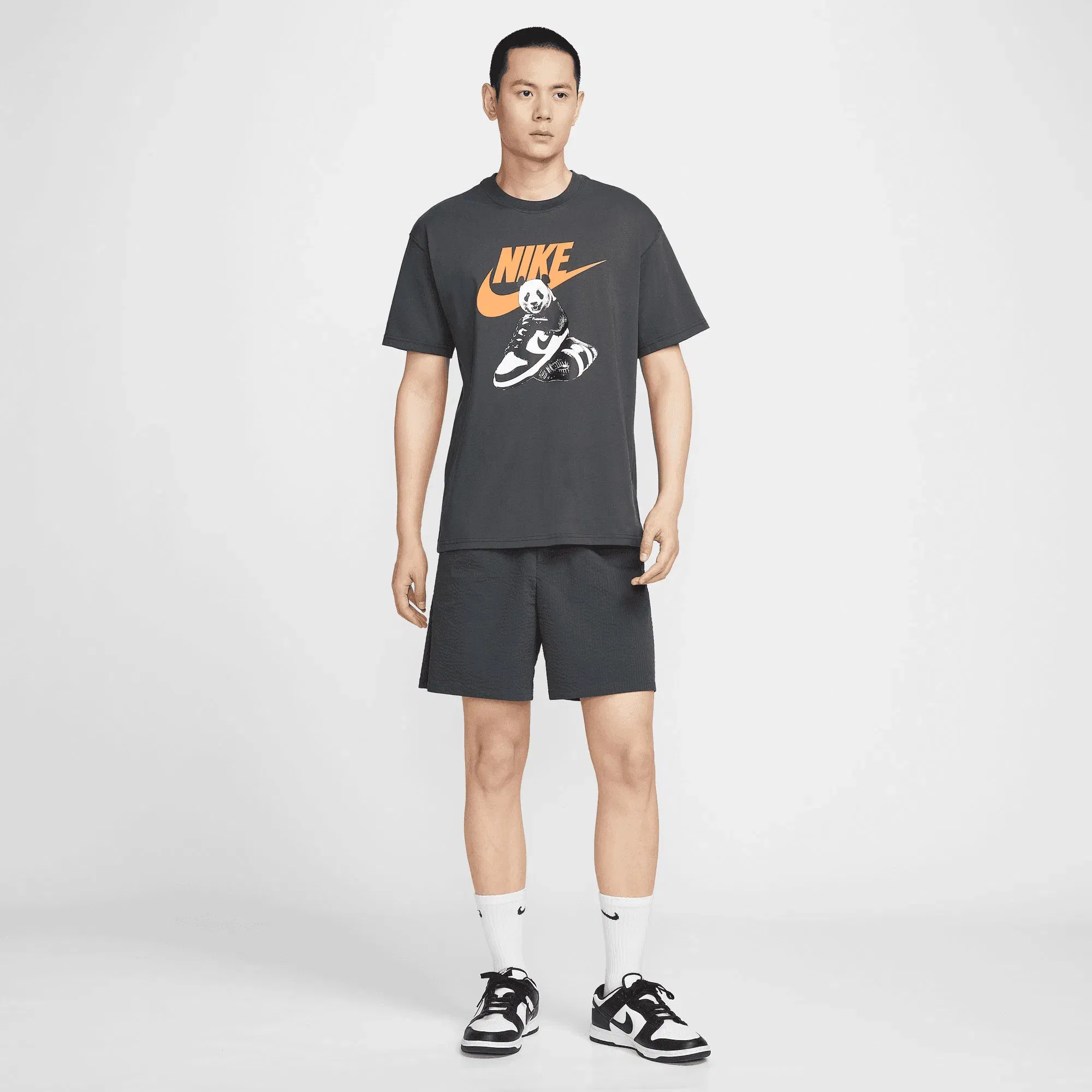 NIKE AS M NSW T-Shirt FW MBR CNCT FA25 { ANTHRACITE