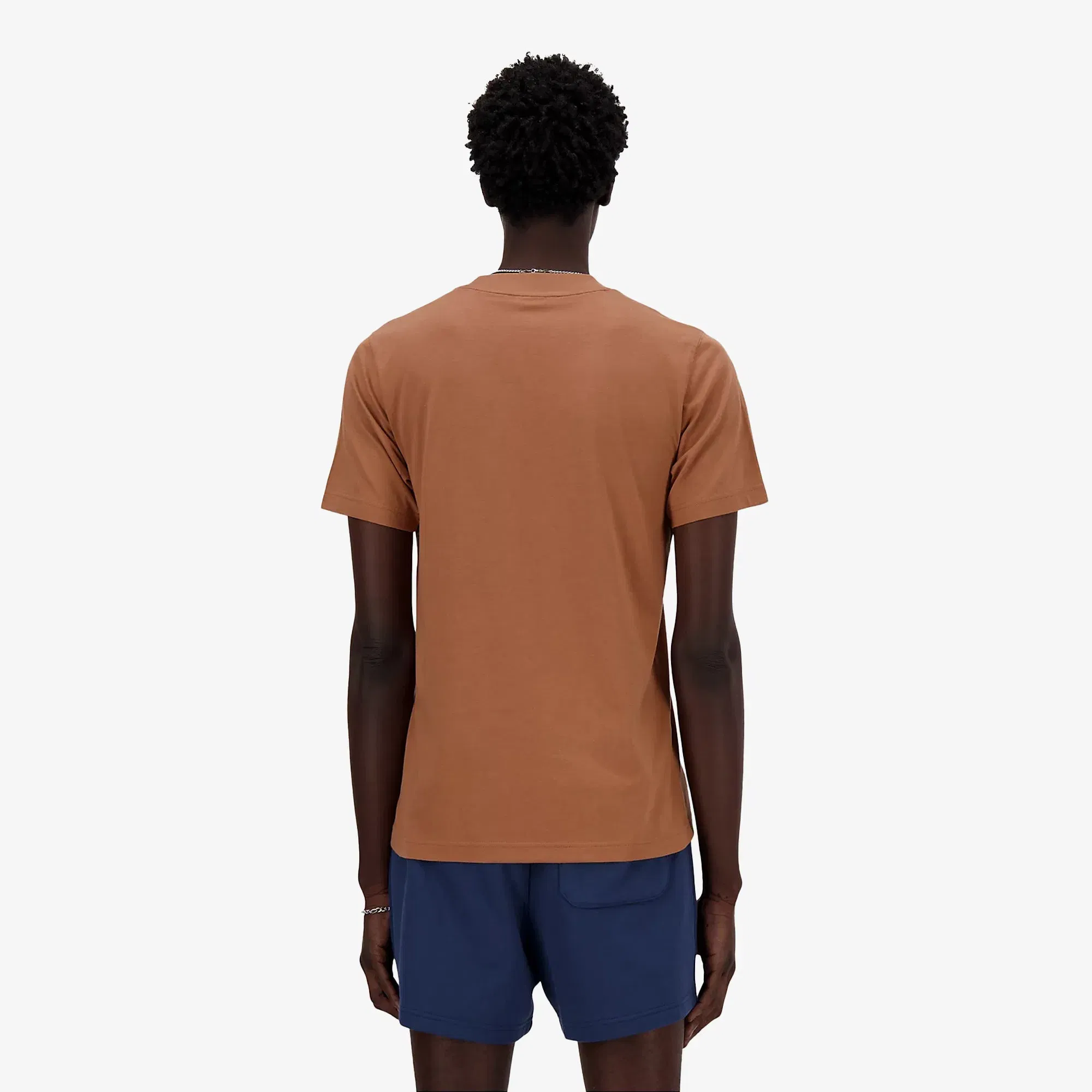 New Balance SPORT ESSENTIALS TRIATHLON T-SHIRT { BROWN