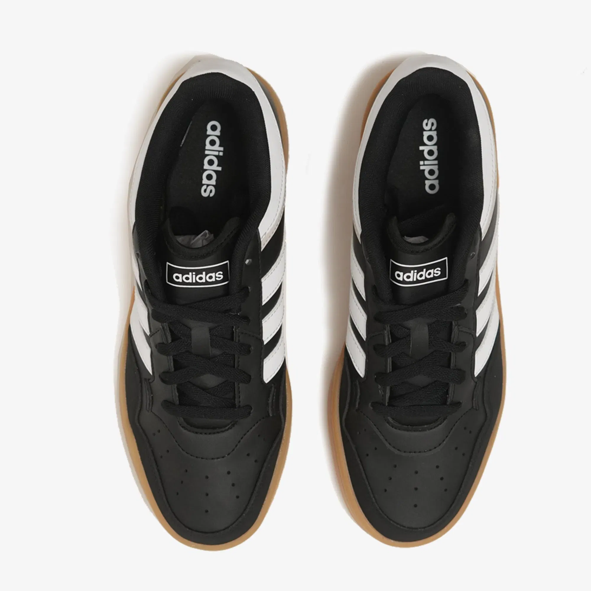 ADIDAS ORIGINALS HOOPS 4.0 IKD { CBLACK/FTWWHT/GUM3