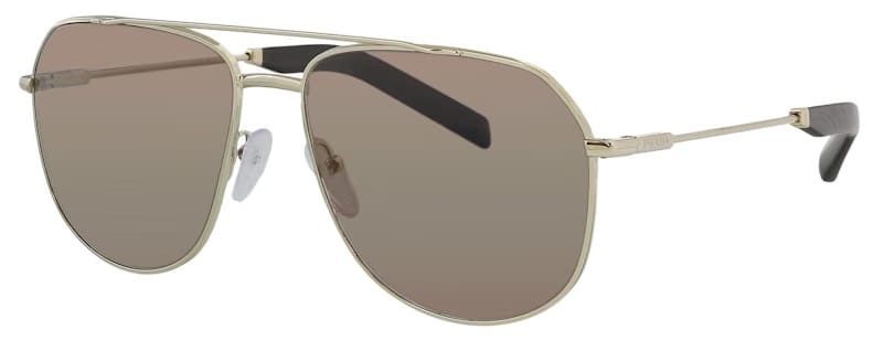 Prada Square Sunglasses Pale Gold (0PR 59WS ZVN05D60)