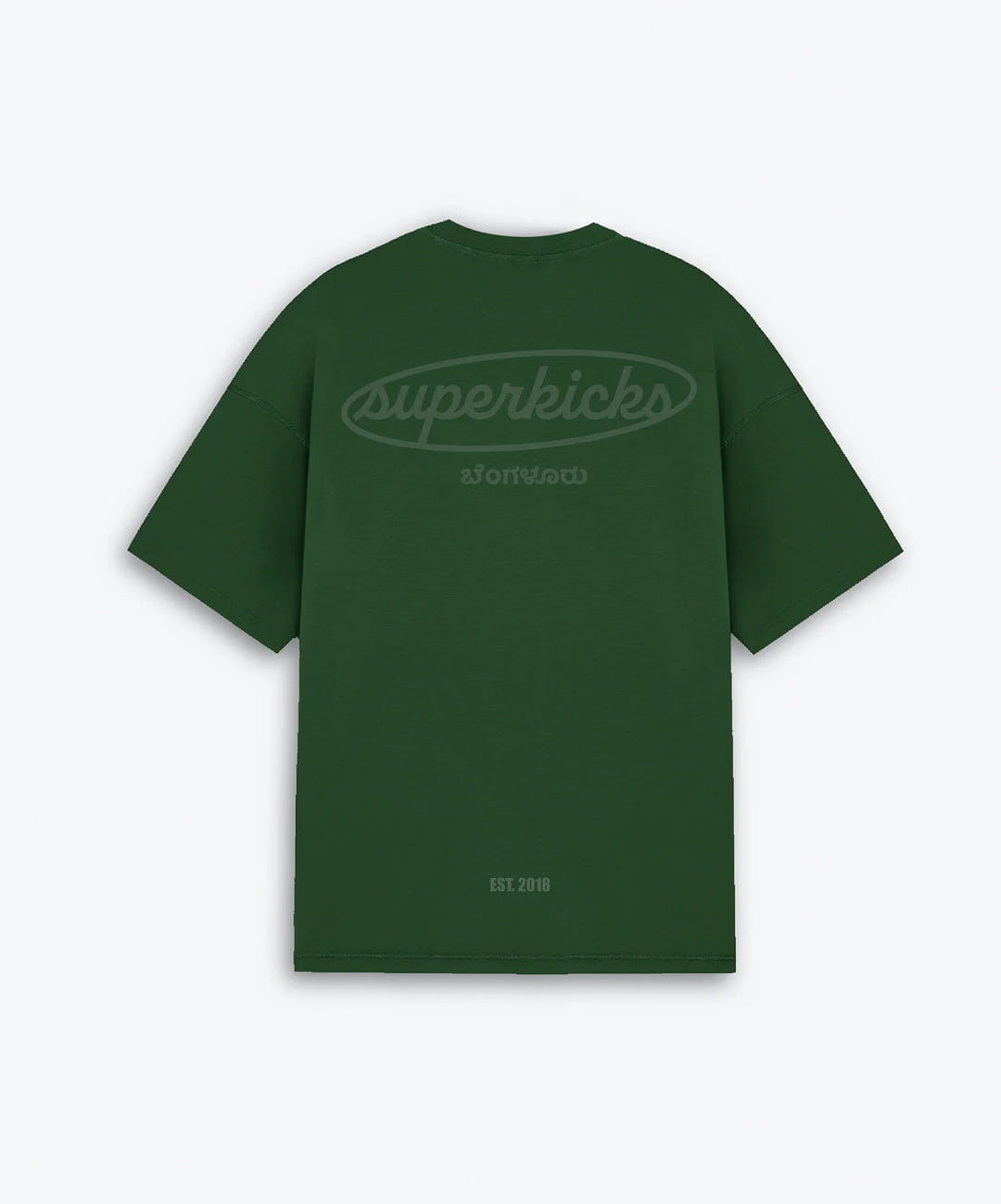 SUPERKICKS THE BANGALORE T-Shirt { GREEN