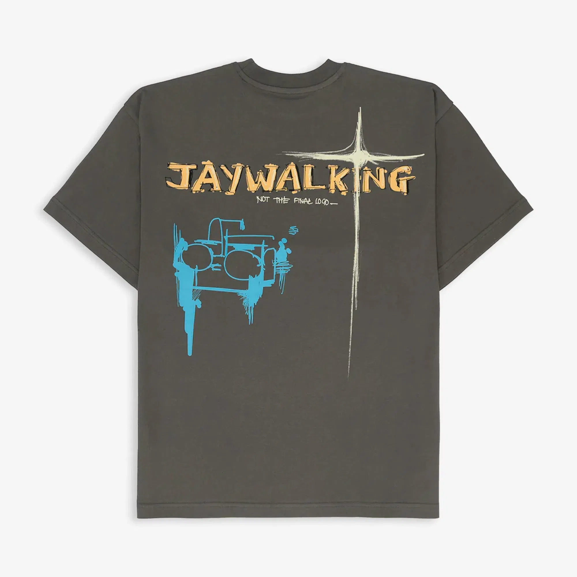 JAYWALKING FASHION SCHOOL 2.0 T-SHIRT { GREY