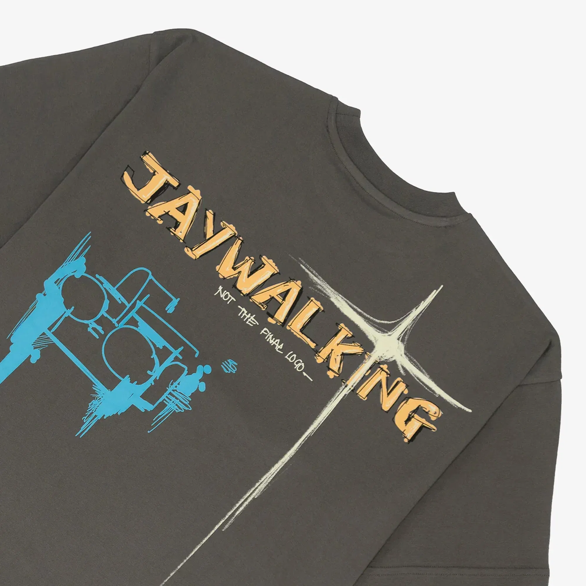 JAYWALKING FASHION SCHOOL 2.0 T-SHIRT { GREY