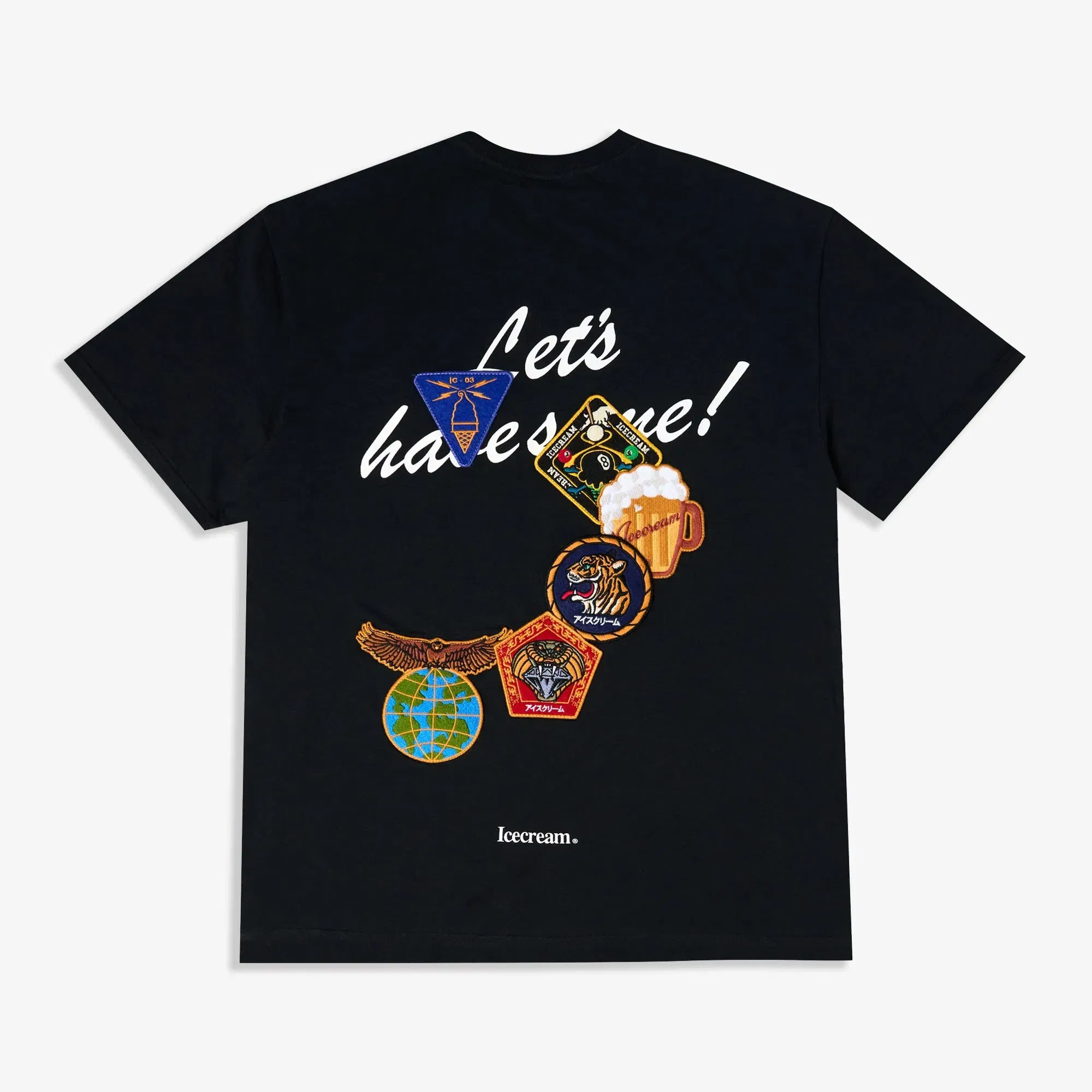 Icecream PATCHES S/S KNIT { STRETCH LIMO