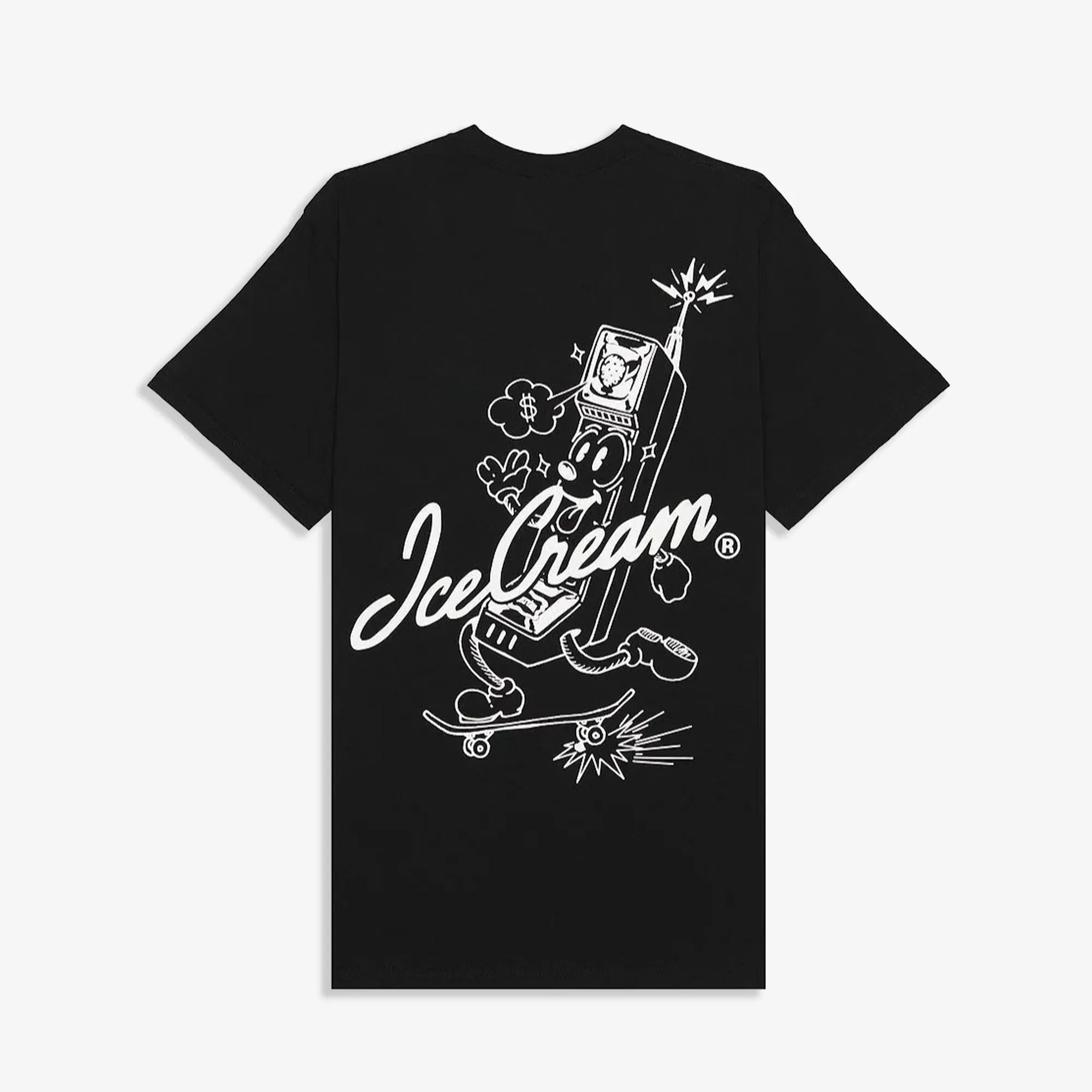 Icecream KICK ROCKS SS T-Shirt { BLACK