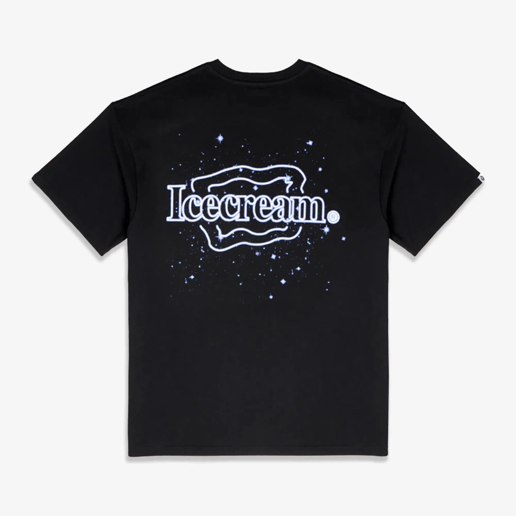 Icecream STAR CONES S/S T-Shirt { BLACK