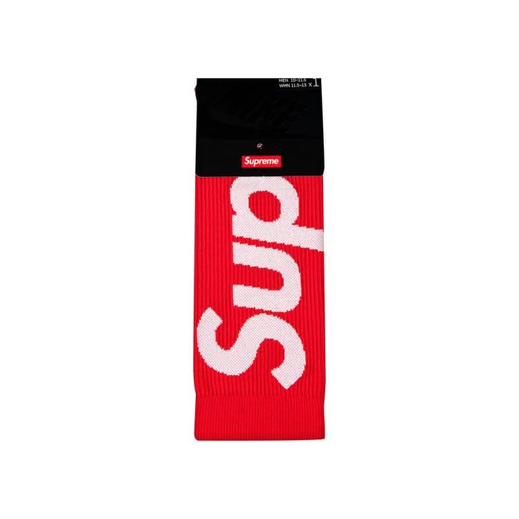 Supreme x Nike Lightweight Crew Socks Red