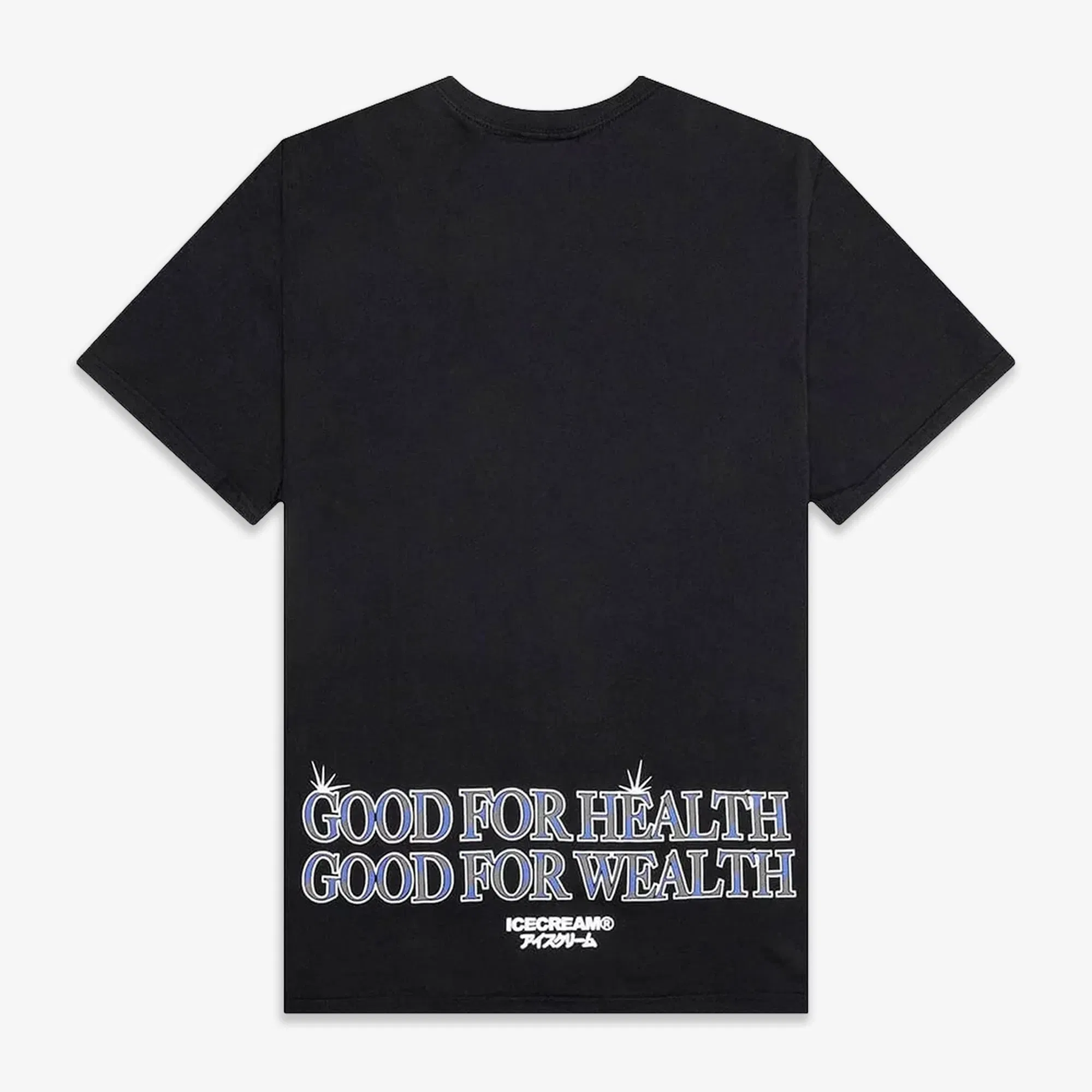 Icecream FEAR OF A RICH PLANET S/S T-Shirt { BLACK