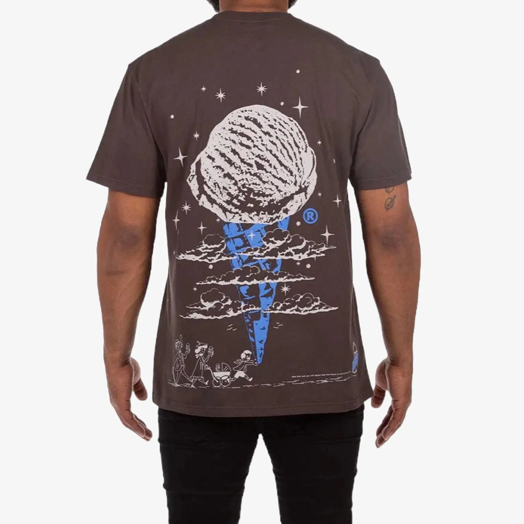 Icecream OUT OF THIS WORLD S/S T-Shirt { SHALE
