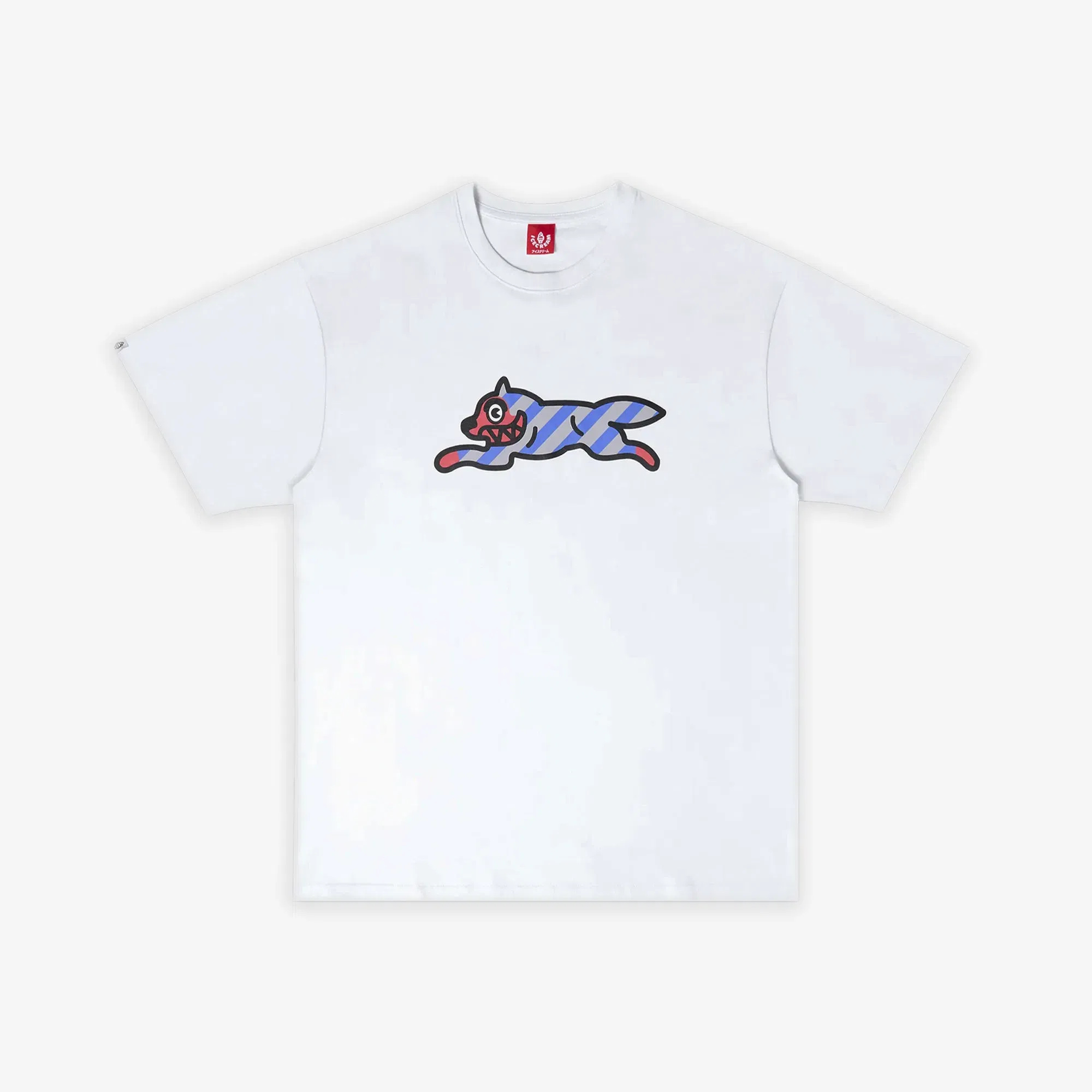 Icecream YIKES STRIPES S/S T-Shirt { WHITE