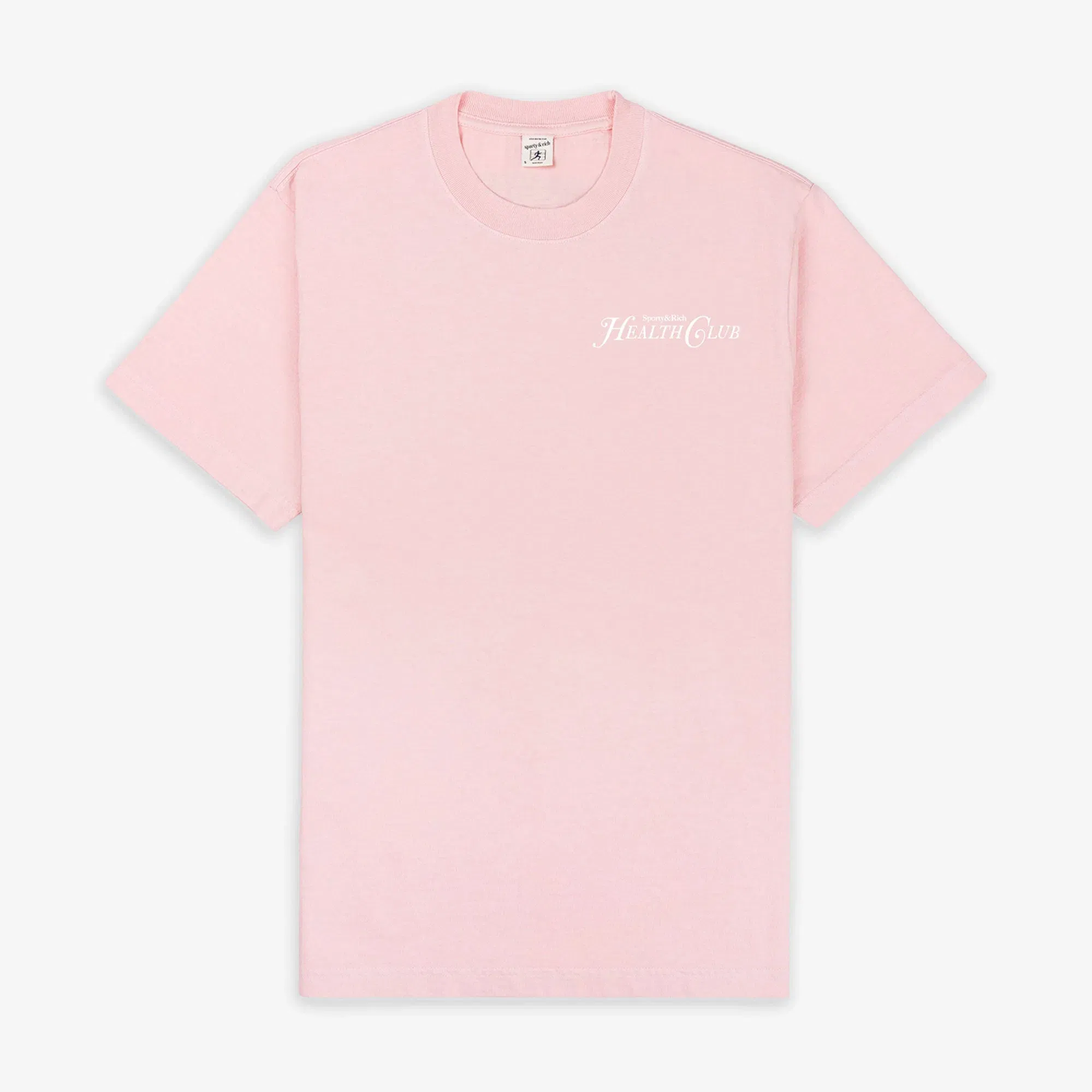 SPORTY & RICH RIZZOLI T-SHIRT { BALLET/WHITE