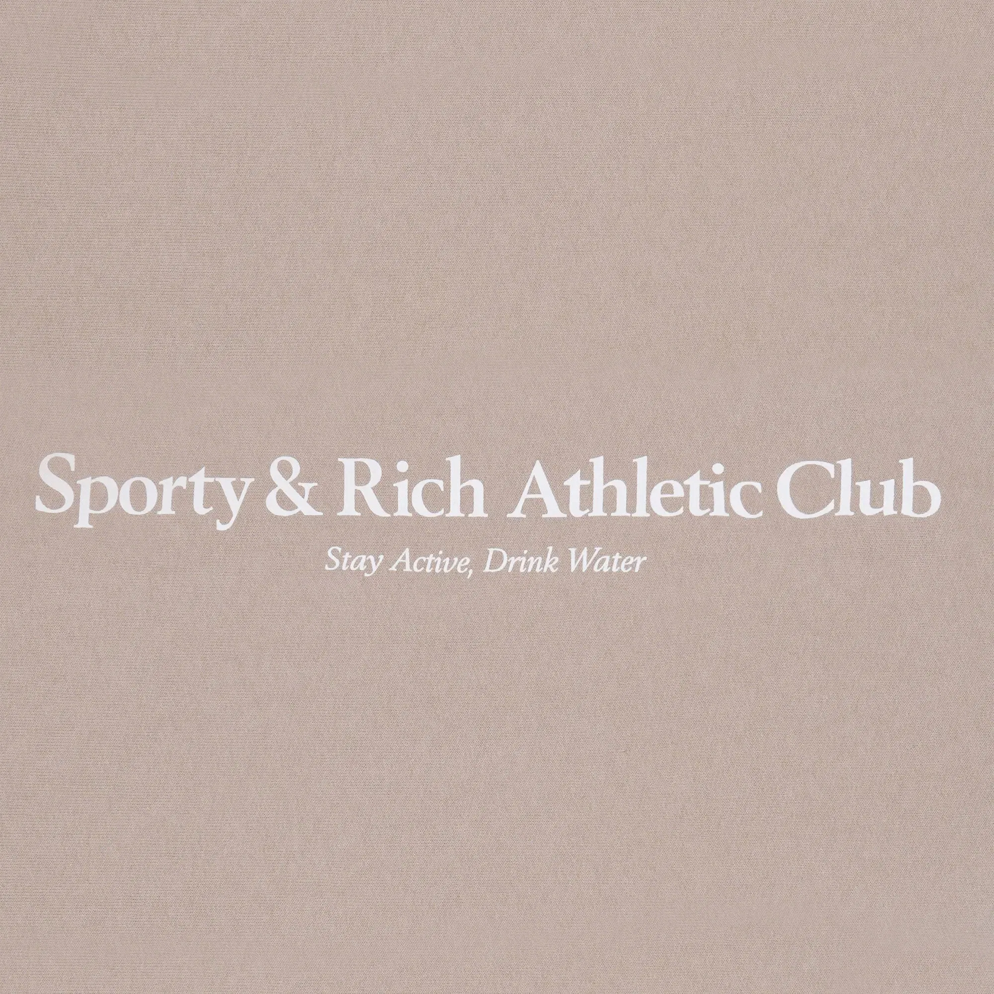 SPORTY & RICH ATHLETIC CLUB SWEATPANT { ELEPHANT/WHITE