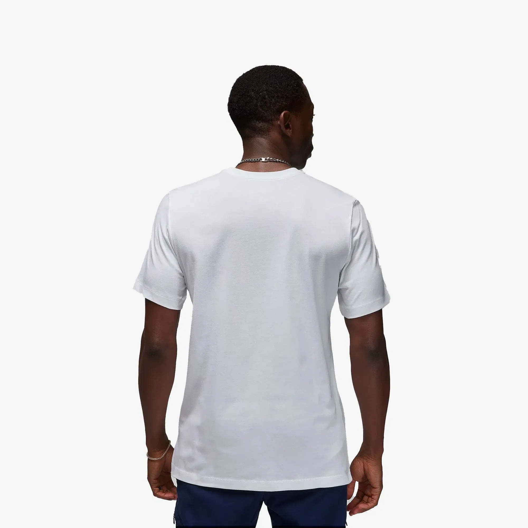 JORDAN JUMPMAN FLIGHT { WHITE/NAVY
