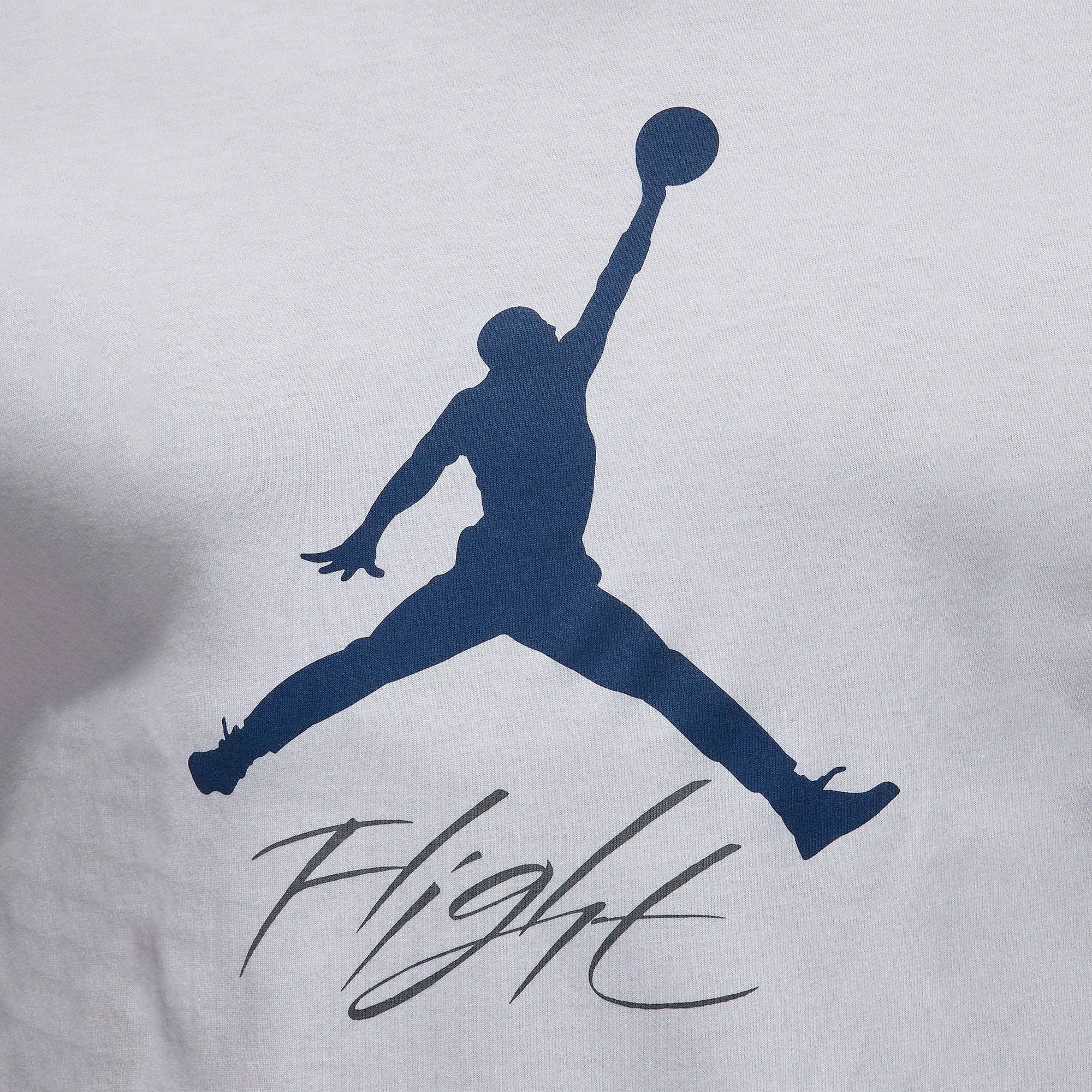 JORDAN JUMPMAN FLIGHT { WHITE/NAVY