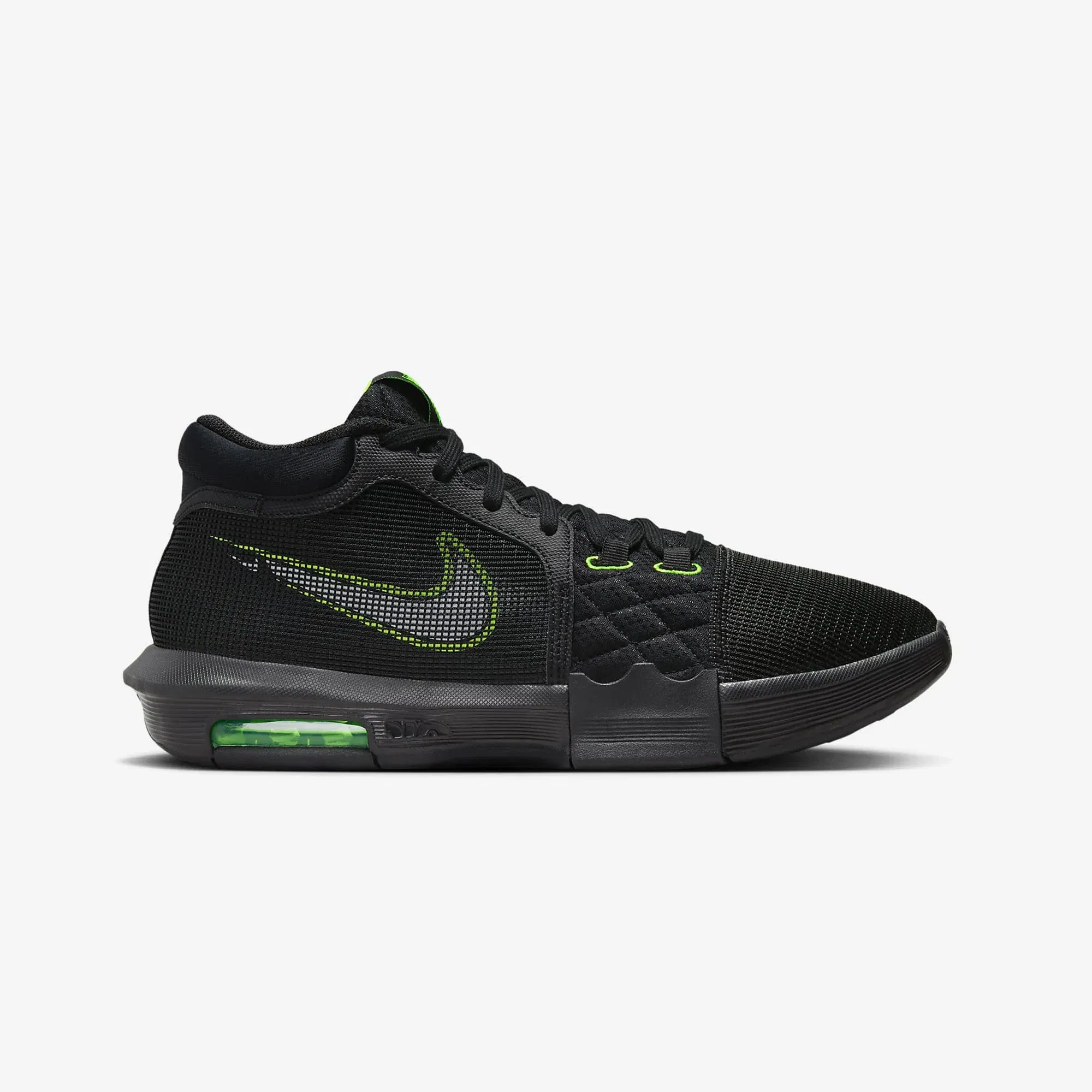 Nike LEBRON WITNESS 8 EP { BLACK/VOLT/WHITE