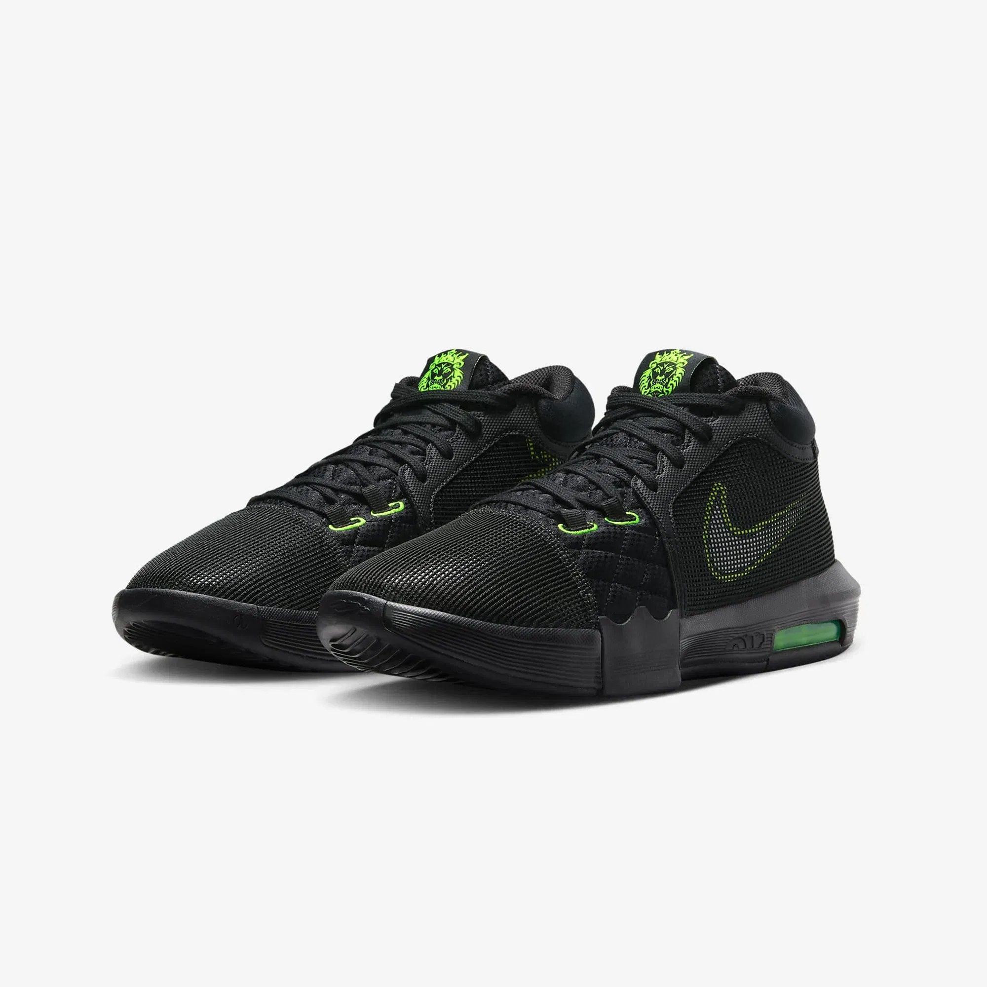 Nike LEBRON WITNESS 8 EP { BLACK/VOLT/WHITE