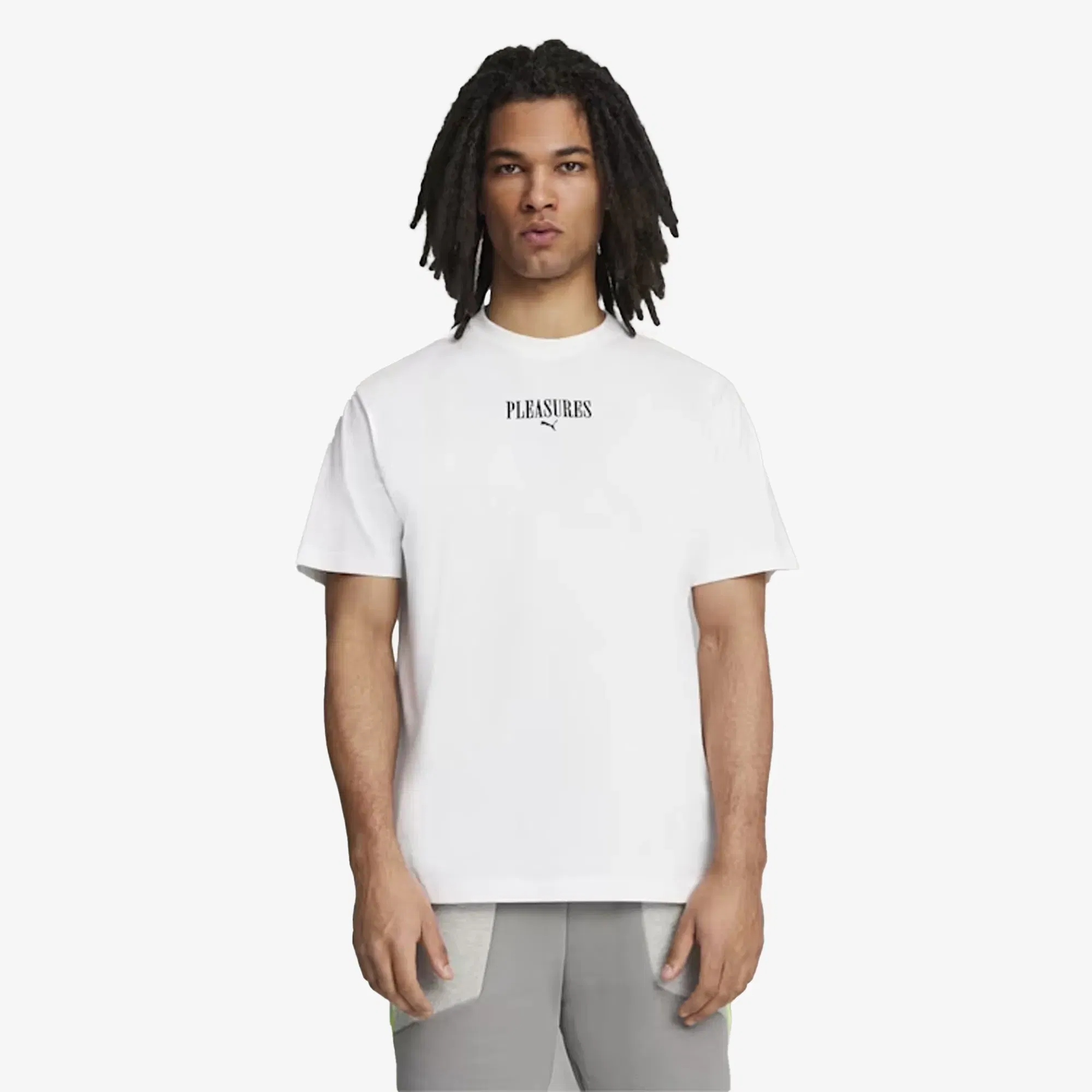 Puma x PLEASURES GRAPHIC T-Shirt { WHITE